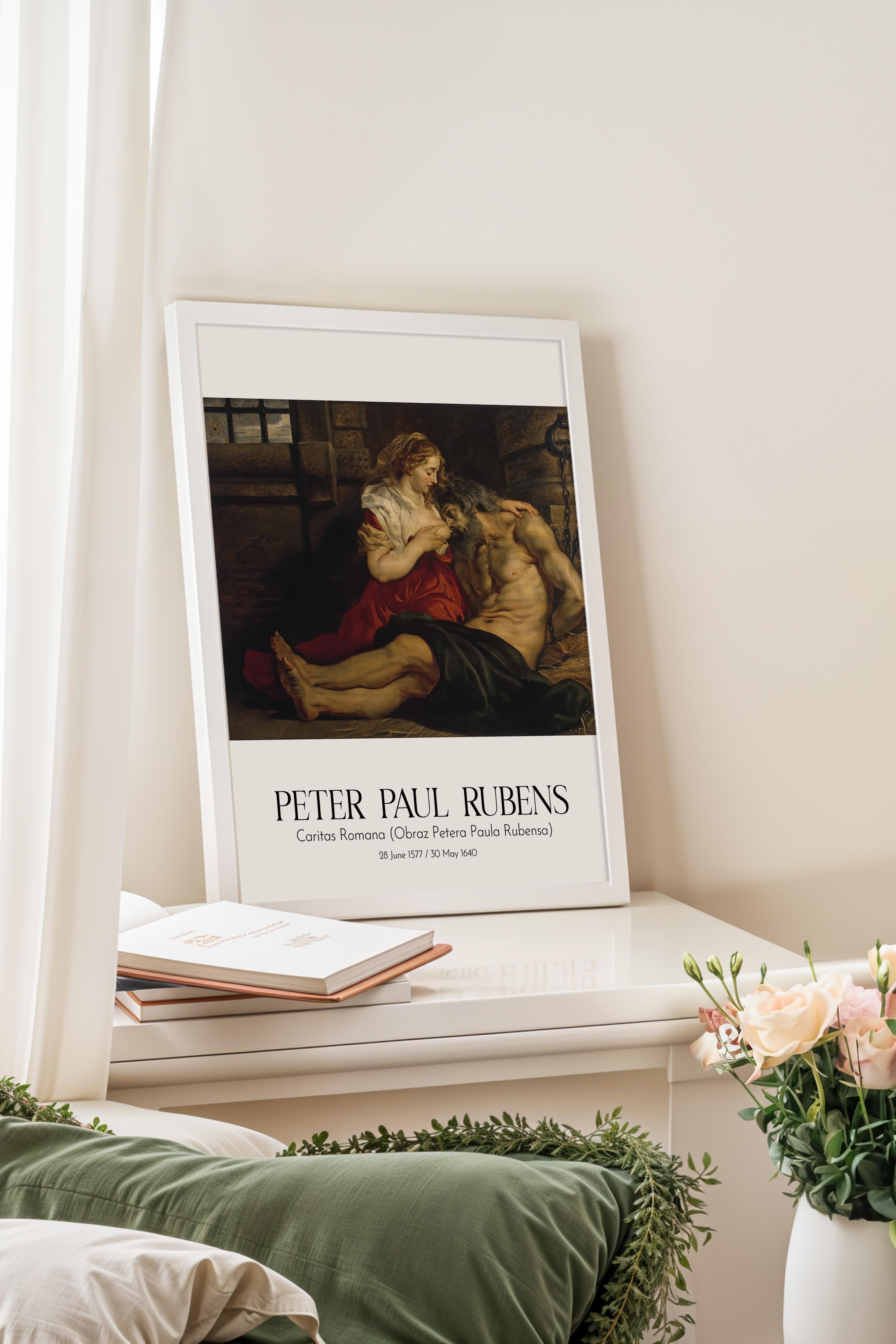 Peter Paul Rubens, Beyaz Çerçeveli Tablo, Sanat Serisi NO:112317