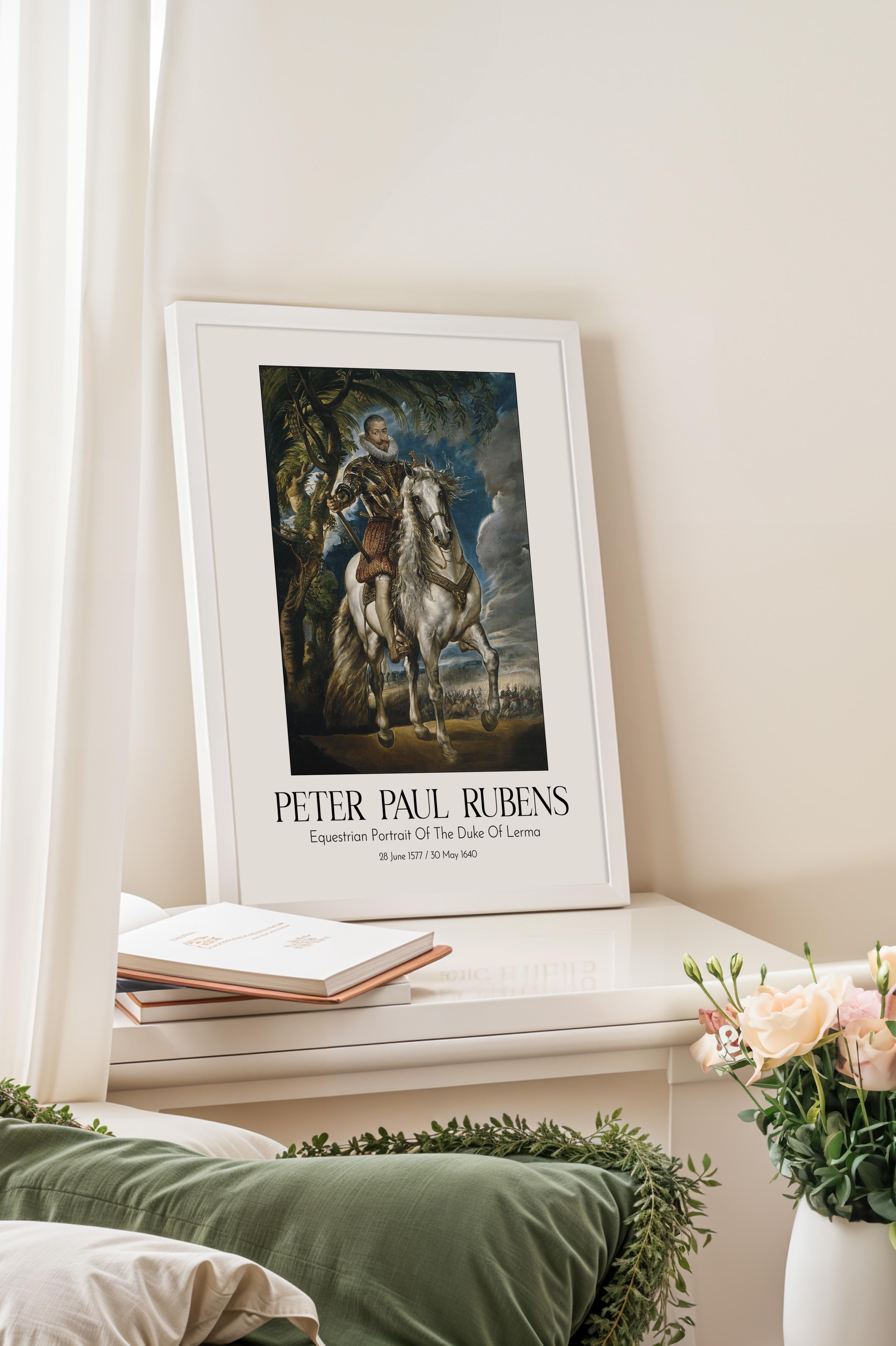 Peter Paul Rubens, Beyaz Çerçeveli Tablo, Sanat Serisi NO:112319