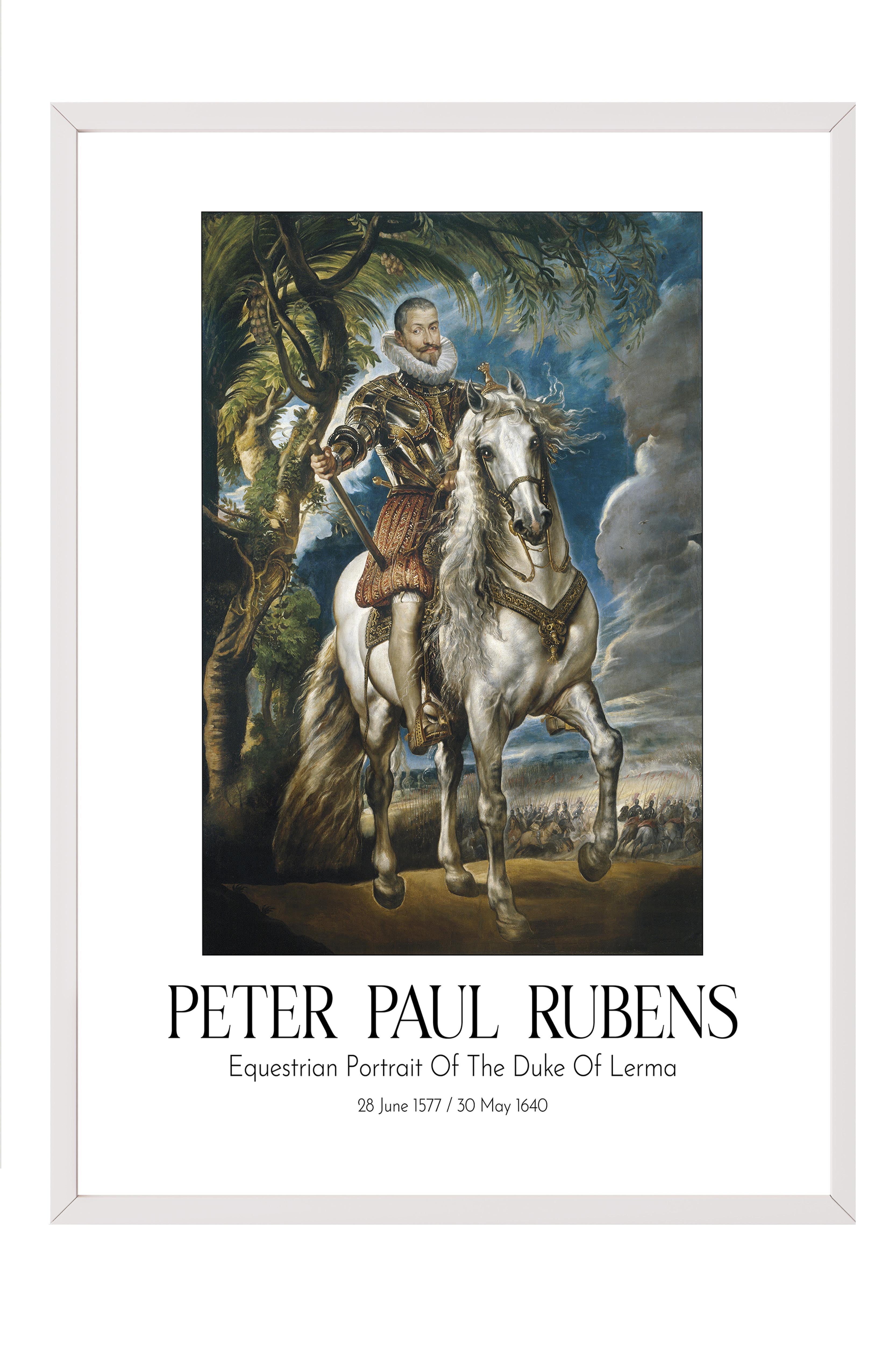 Peter Paul Rubens, Beyaz Çerçeveli Tablo, Sanat Serisi NO:112319