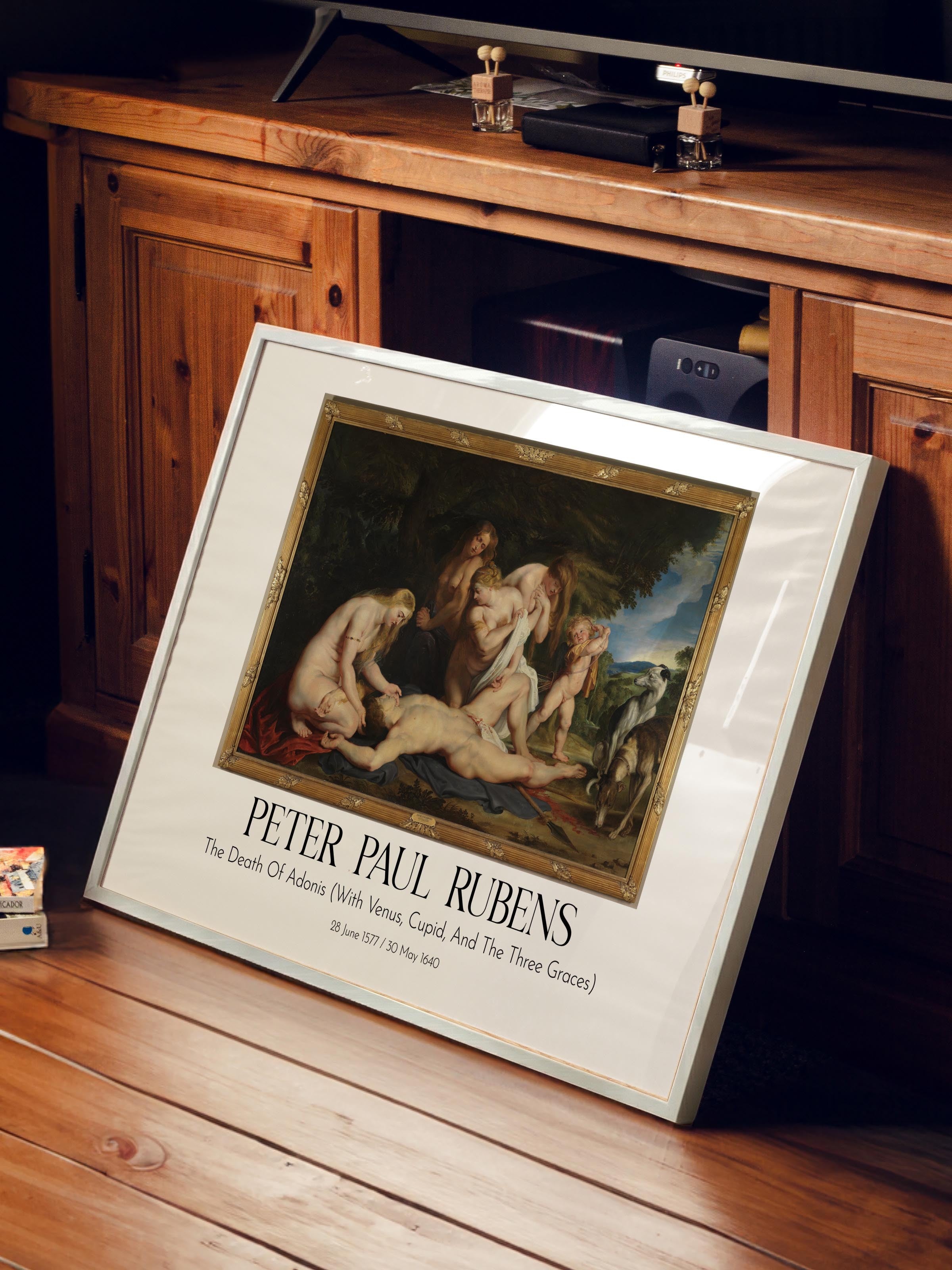 Peter Paul Rubens, Beyaz Çerçeveli Tablo, Sanat Serisi NO:112347
