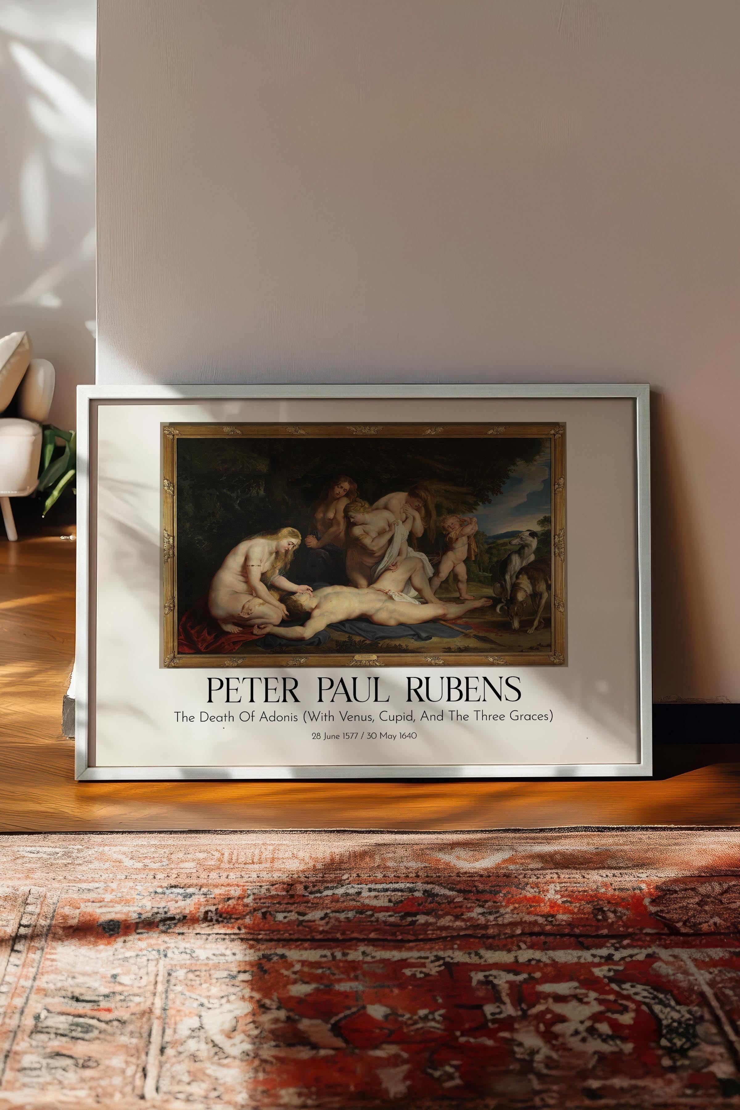 Peter Paul Rubens, Beyaz Çerçeveli Tablo, Sanat Serisi NO:112347