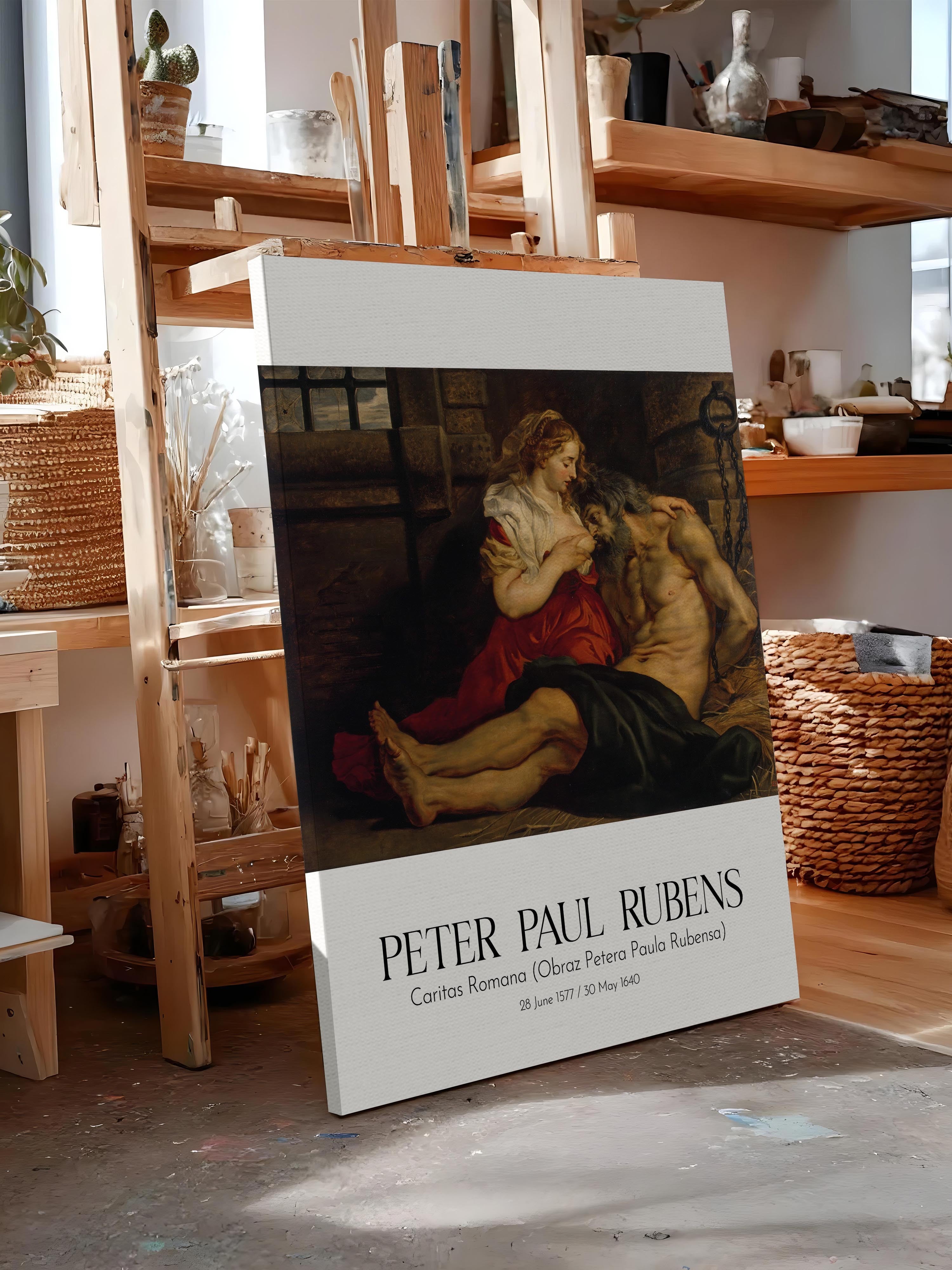 Peter Paul Rubens, Kanvas Tablo, Sanat Serisi NO:112317