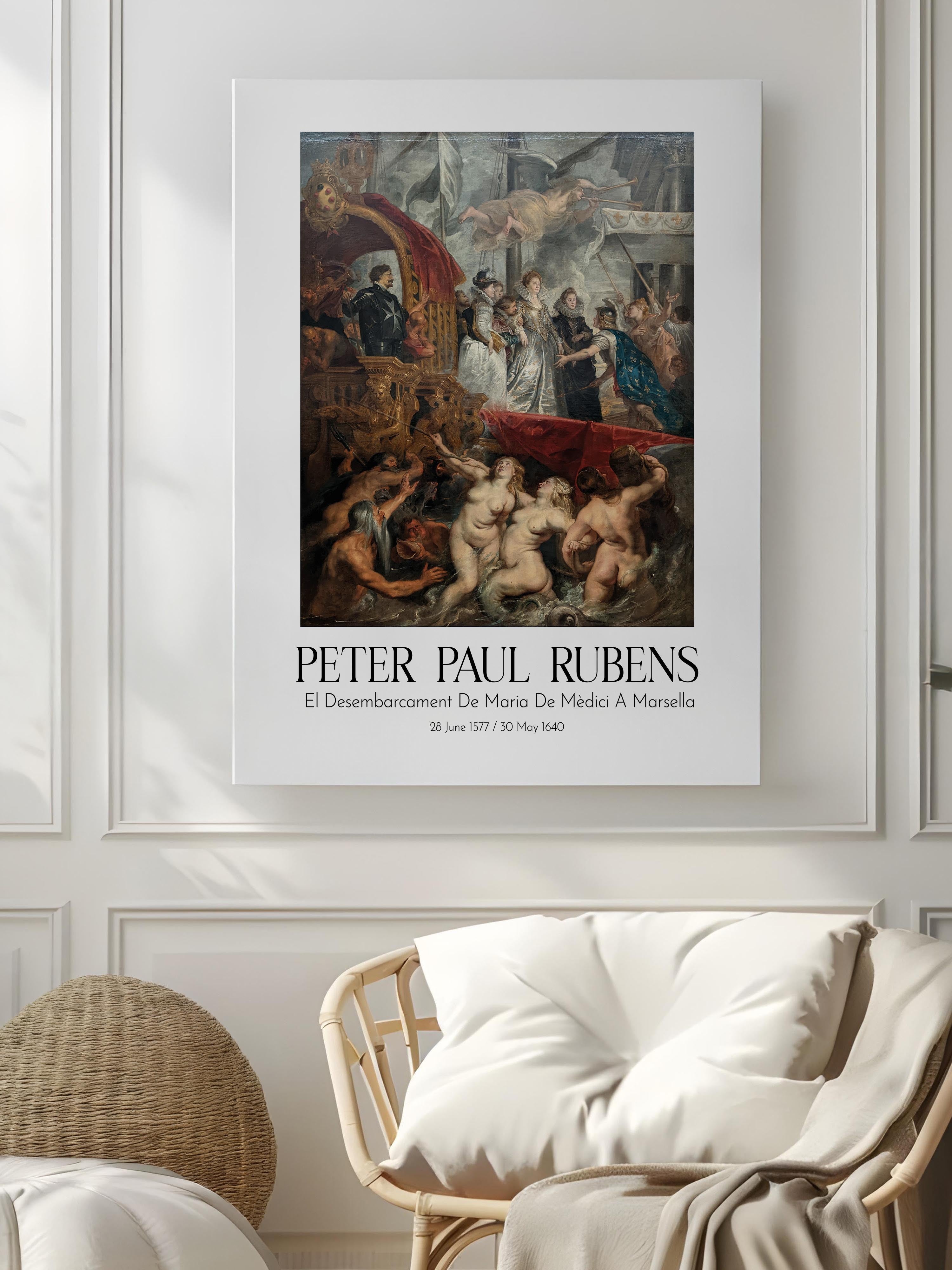 Peter Paul Rubens, Kanvas Tablo, Sanat Serisi NO:112318