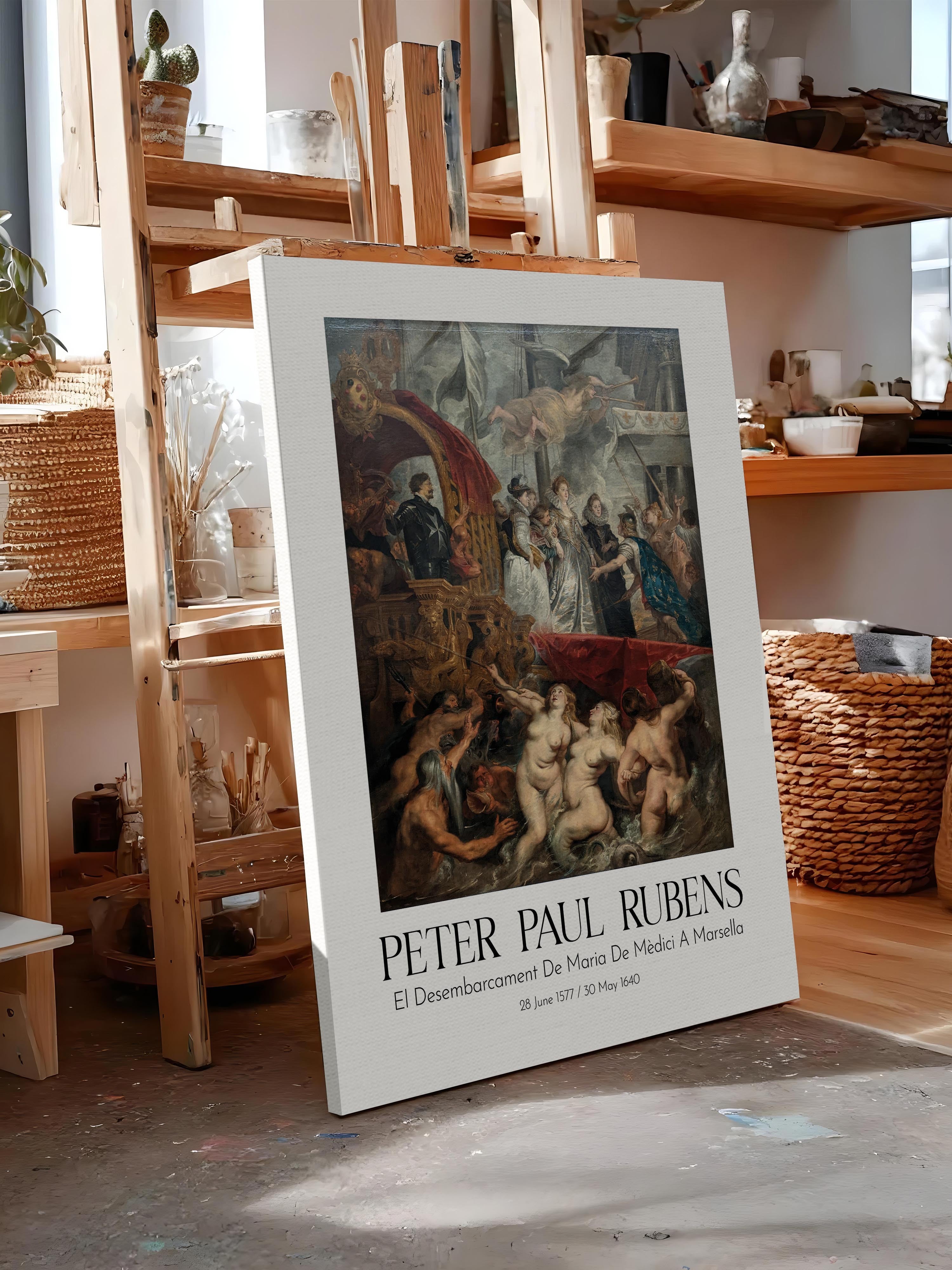 Peter Paul Rubens, Kanvas Tablo, Sanat Serisi NO:112318