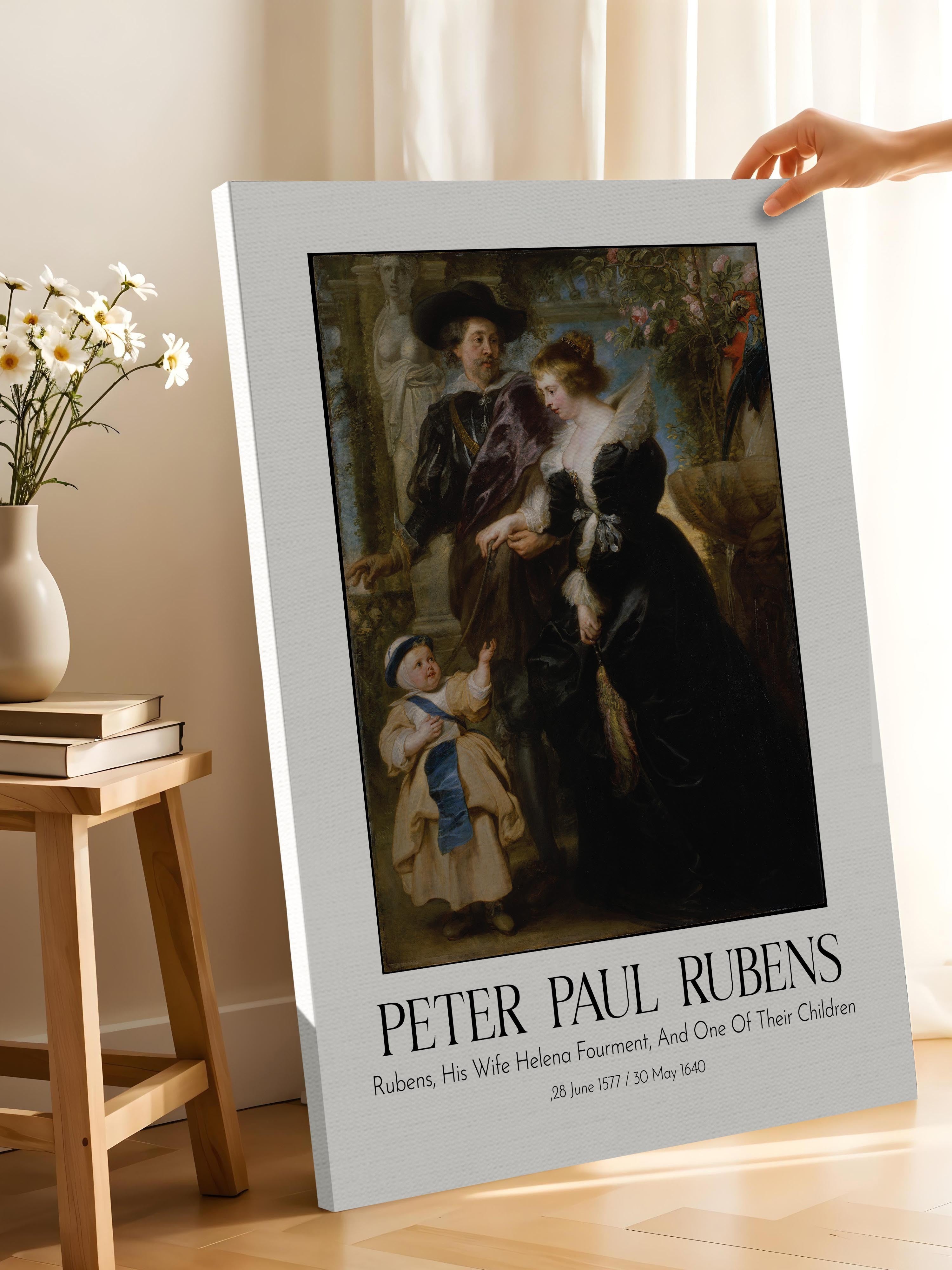 Peter Paul Rubens, Kanvas Tablo, Sanat Serisi NO:112328
