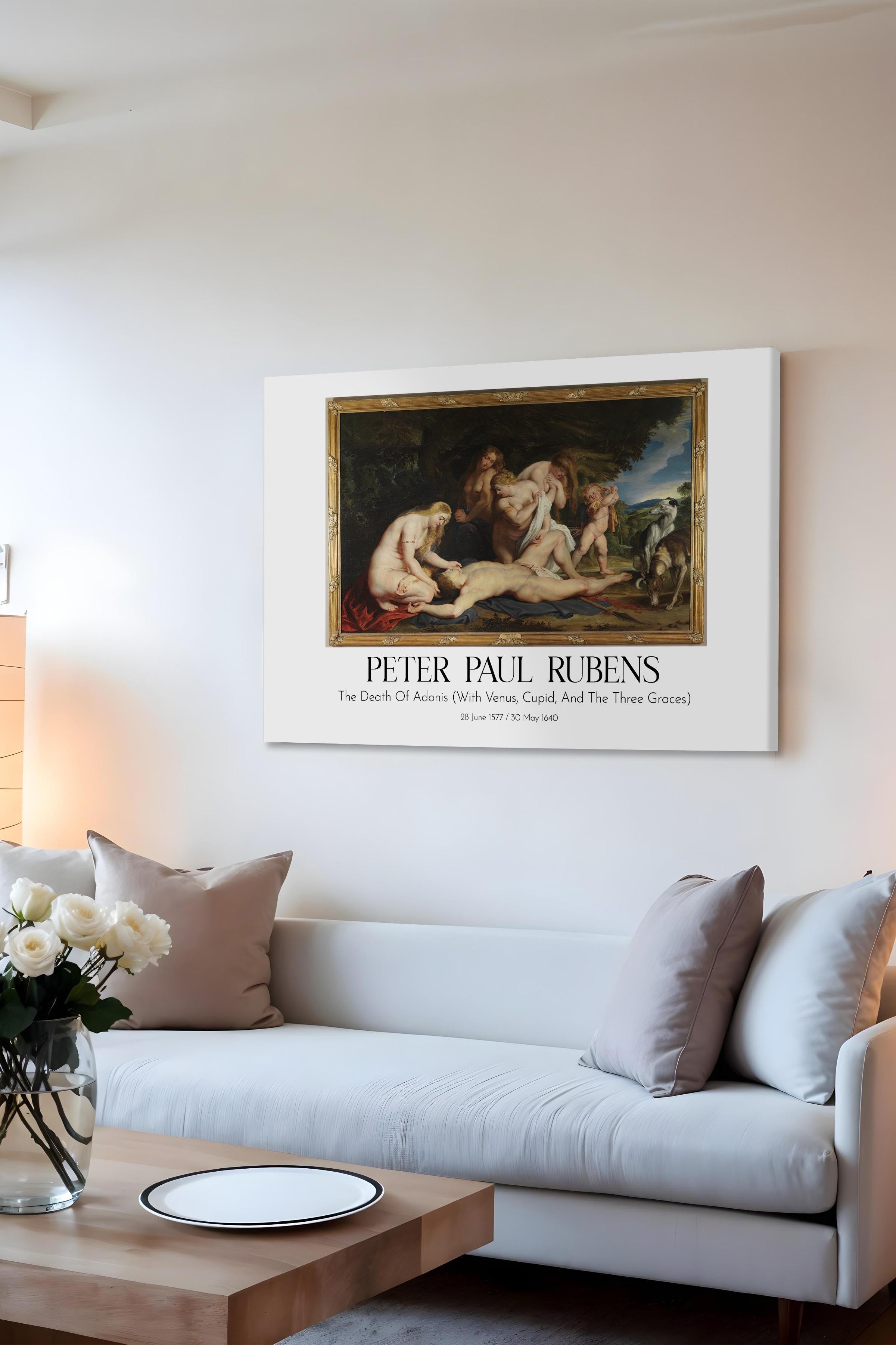 Peter Paul Rubens, Kanvas Tablo, Sanat Serisi NO:112347