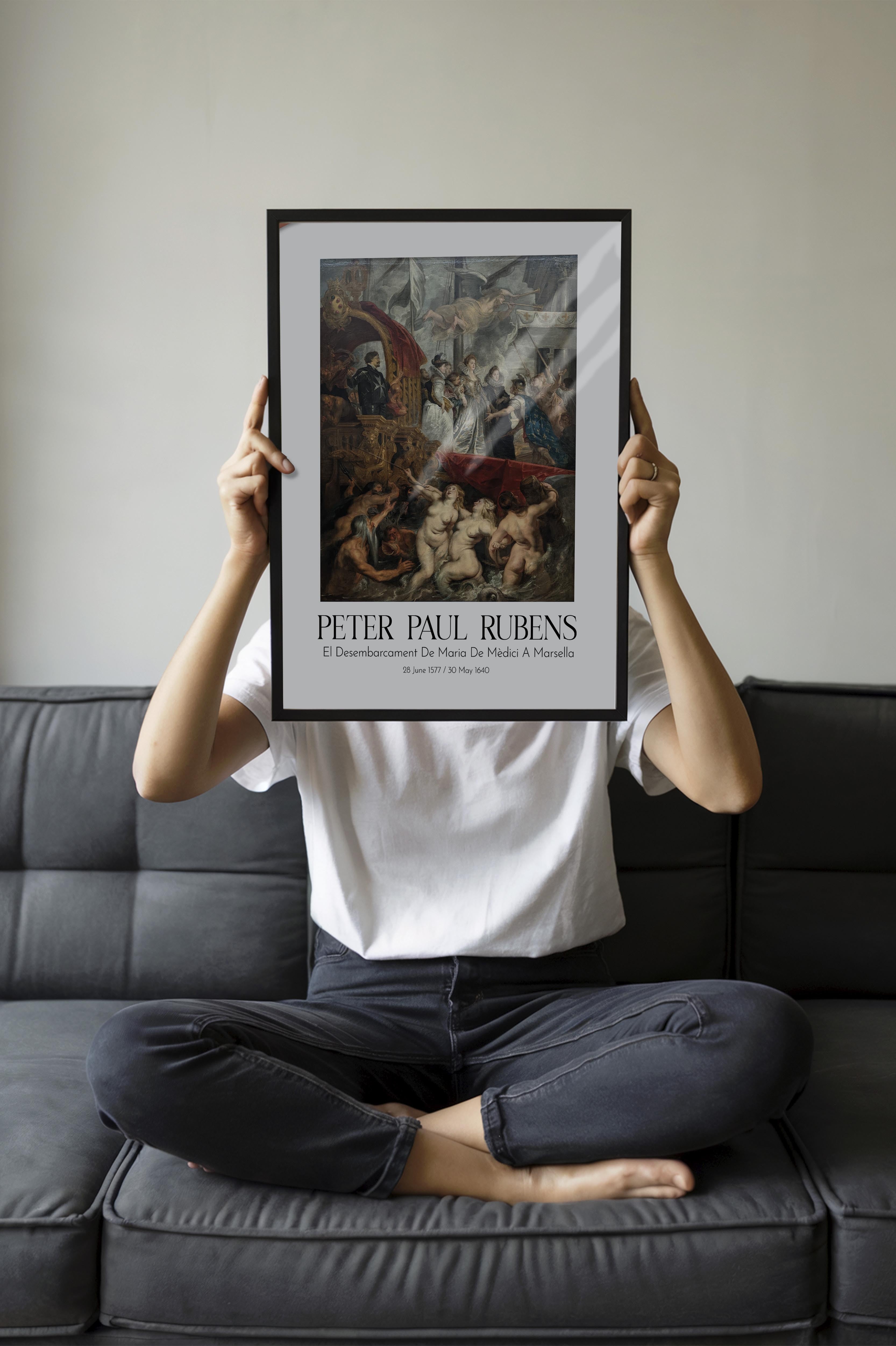Peter Paul Rubens, Siyah Çerçeveli Tablo, Sanat Serisi NO:112318
