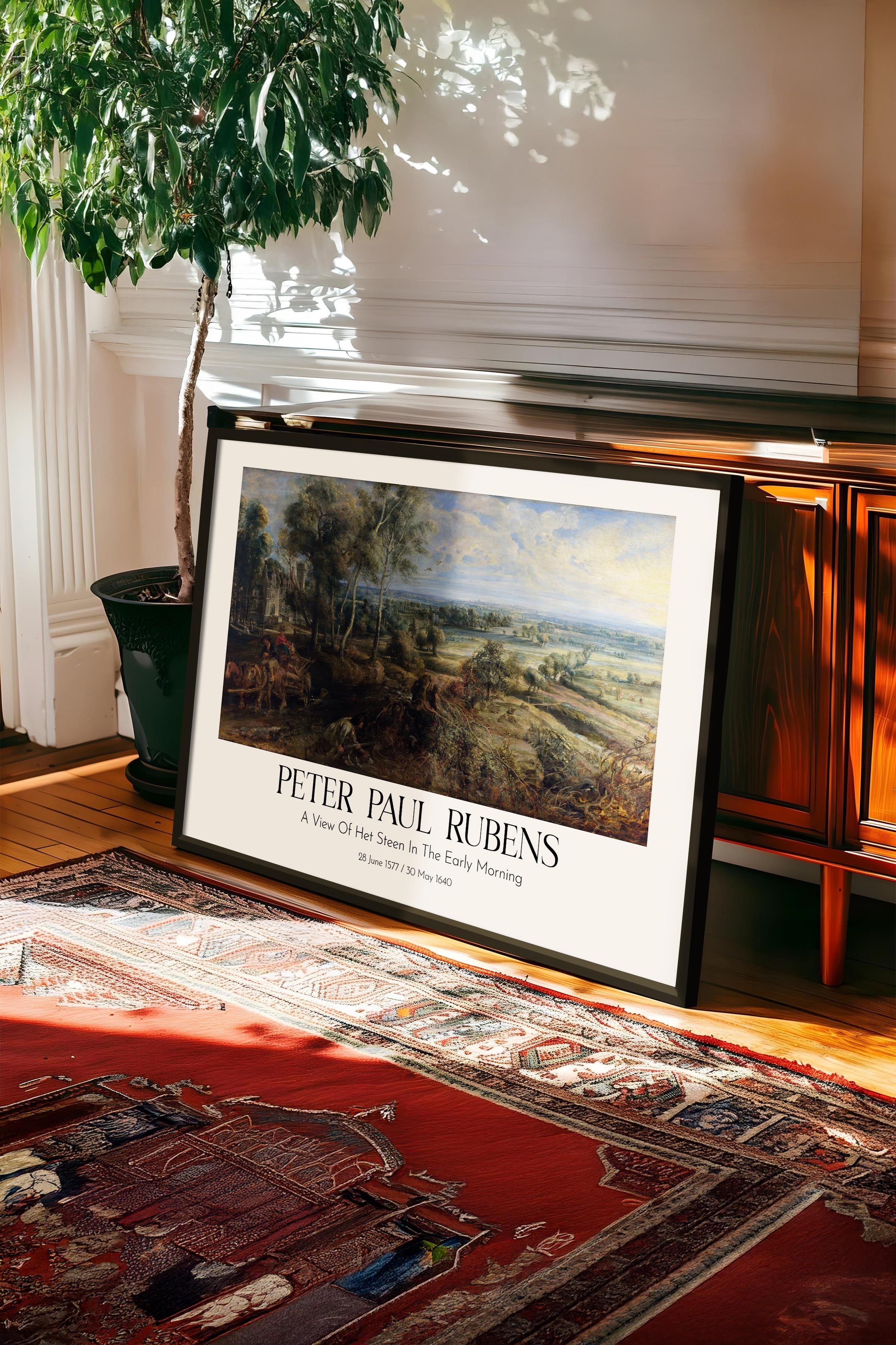 Peter Paul Rubens, Siyah Çerçeveli Tablo, Sanat Serisi NO:112341