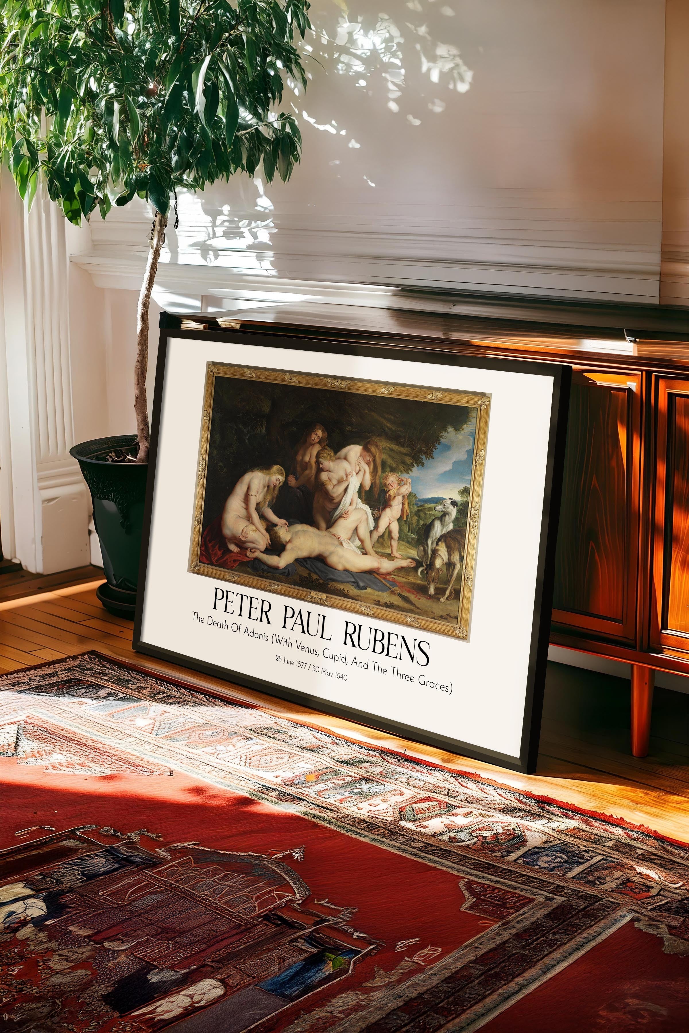 Peter Paul Rubens, Siyah Çerçeveli Tablo, Sanat Serisi NO:112347