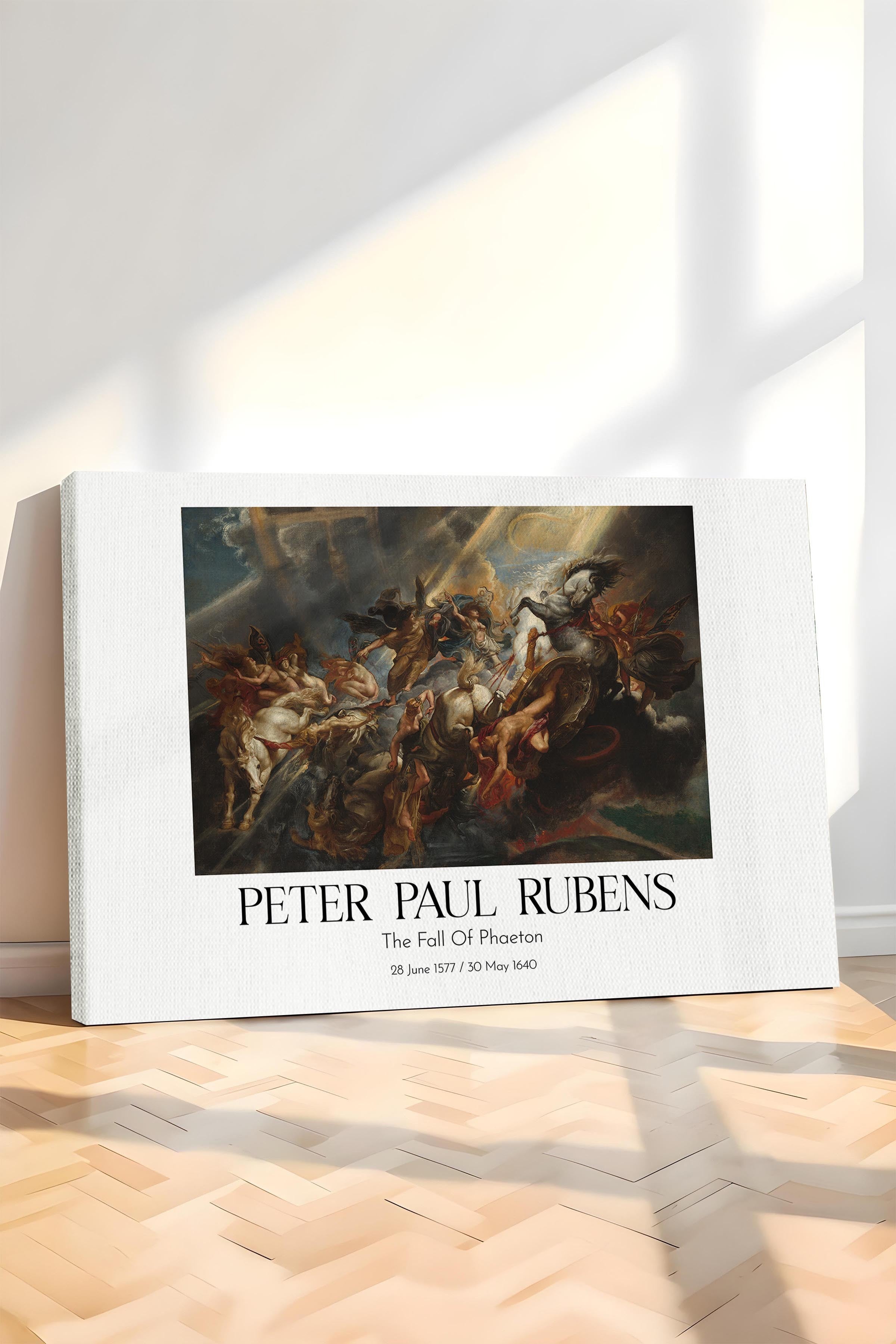 Peter Paul Rubens - The Fall Of Phaeton, Kanvas Tablo, Sanat Serisi NO:112349