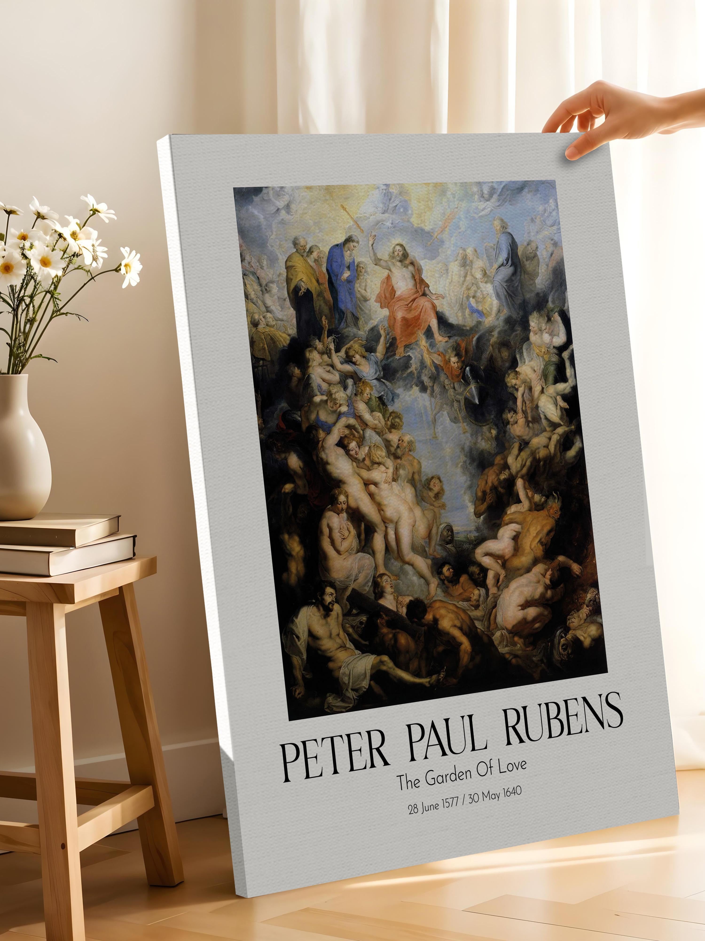 Peter Paul Rubens - The Garden Of Love, Kanvas Tablo, Sanat Serisi NO:112336