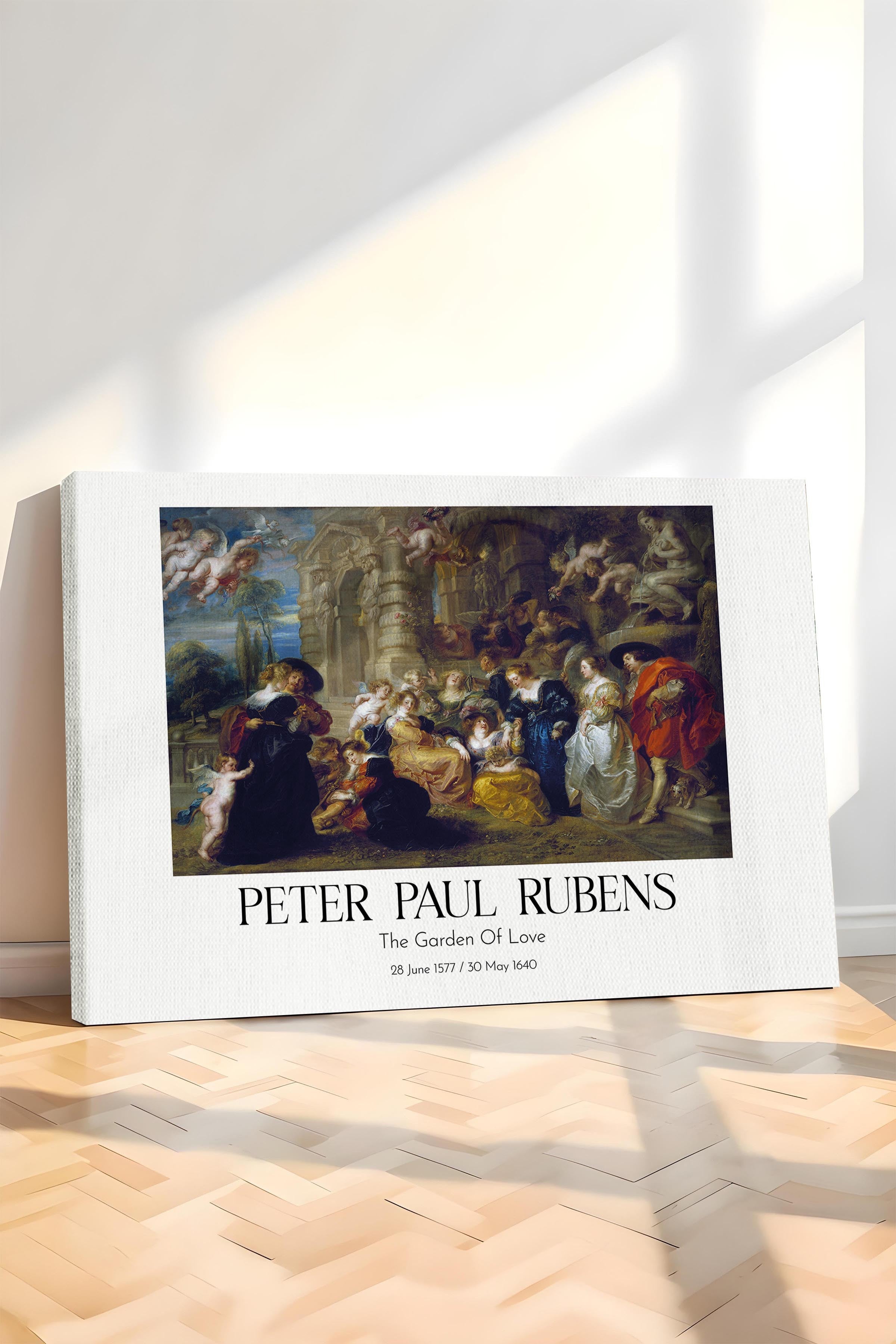 Peter Paul Rubens - The Garden Of Love, Kanvas Tablo, Sanat Serisi NO:112351