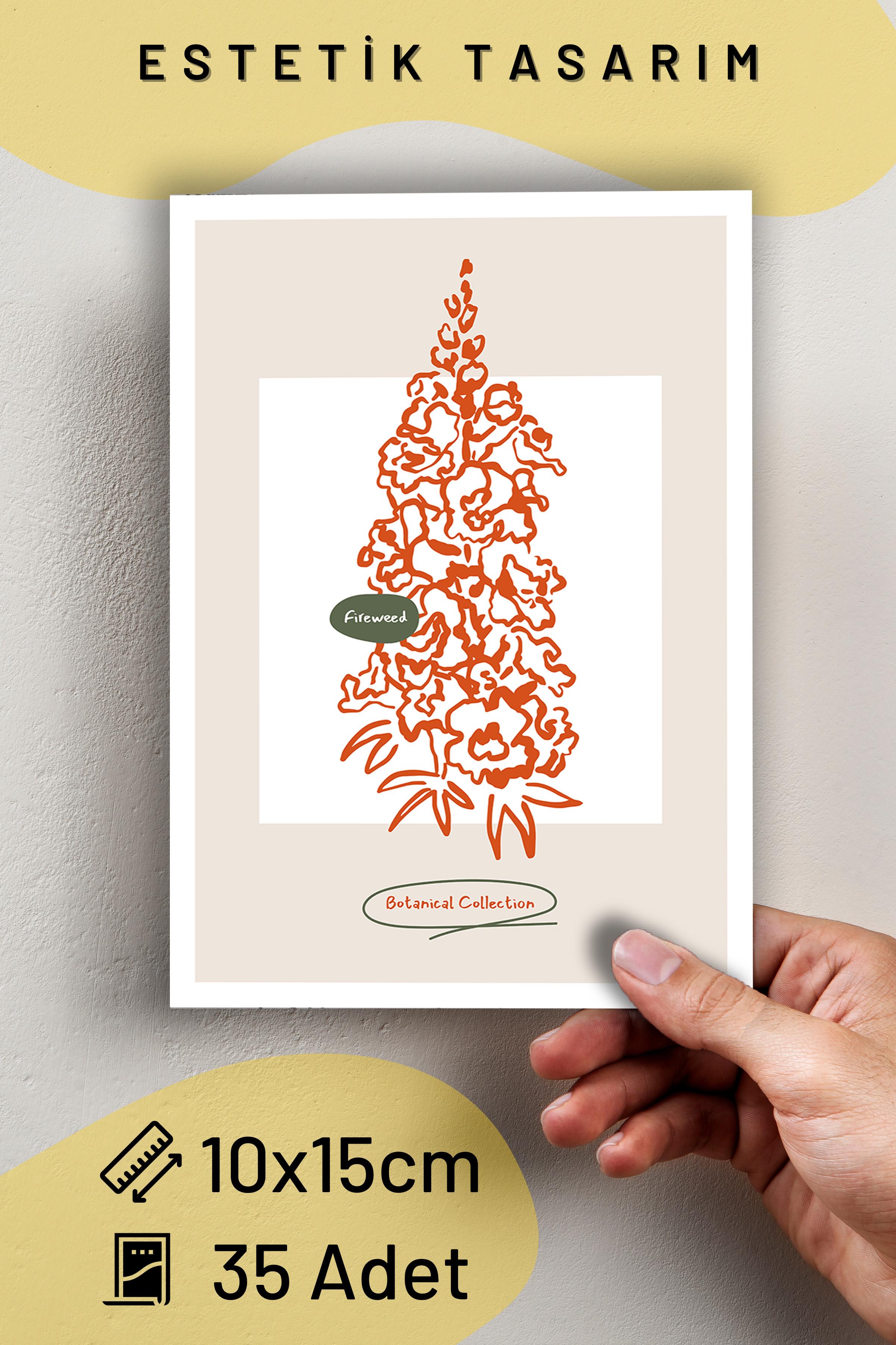 Poster Seti - Karışık Kolaj Poster Seti - 35 Adet Çerçevesiz Poster 10*15cm - Yapışkan Hediyeli