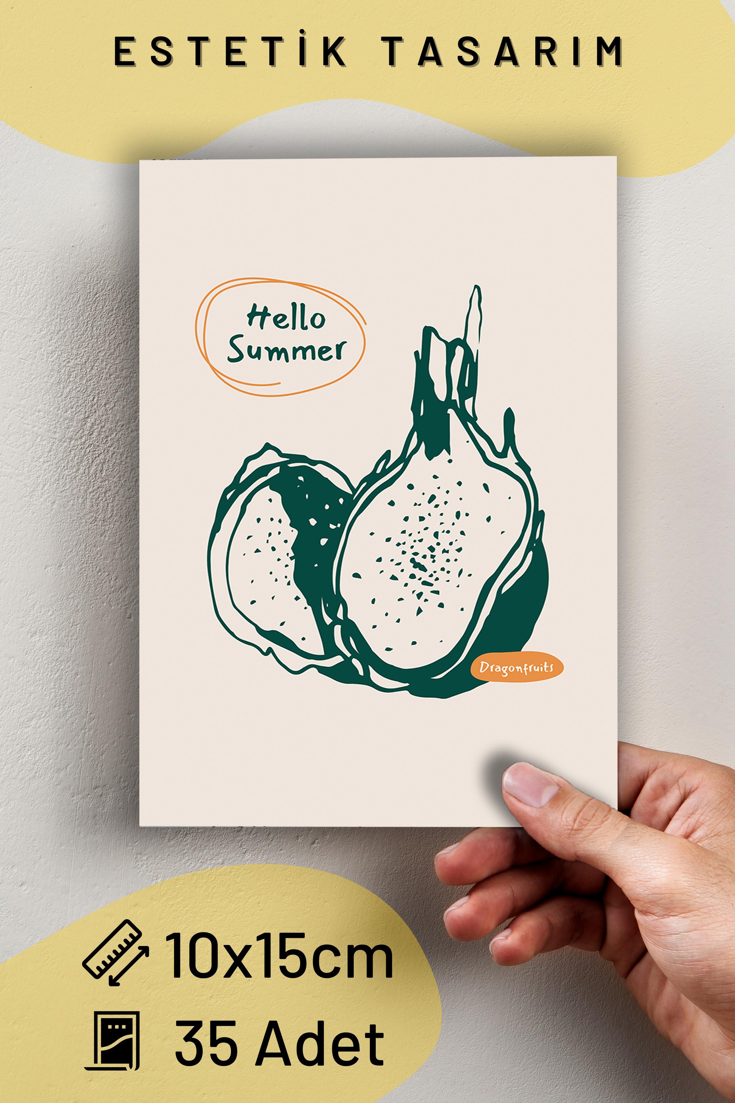 Poster Seti - Karışık Kolaj Poster Seti - 35 Adet Çerçevesiz Poster 10*15cm - Yapışkan Hediyeli