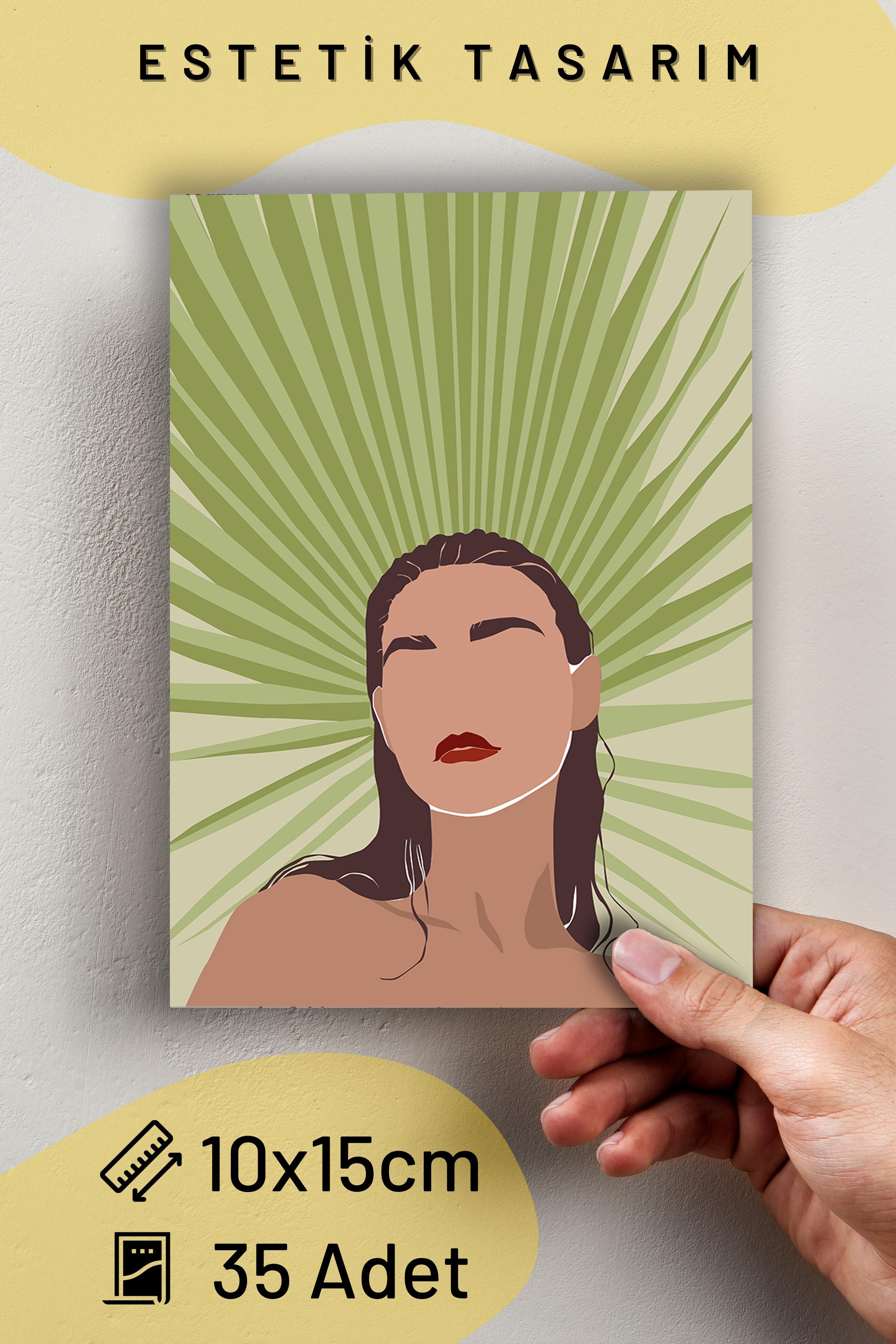 Poster Seti - Karışık Kolaj Poster Seti - 35 Adet Çerçevesiz Poster 10*15cm - Yapışkan Hediyeli