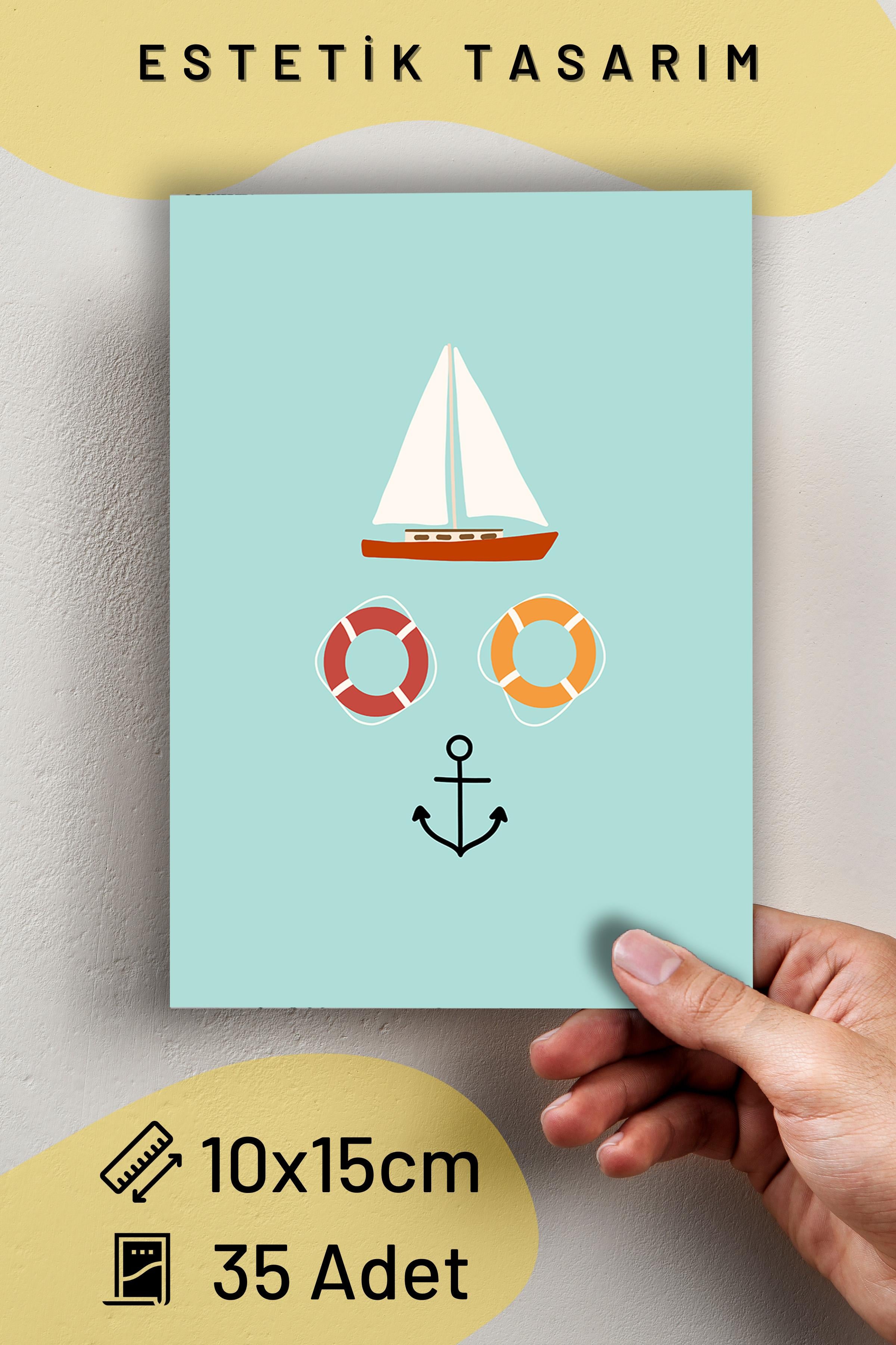 Poster Seti - Karışık Kolaj Poster Seti - 35 Adet Çerçevesiz Poster 10*15cm - Yapışkan Hediyeli