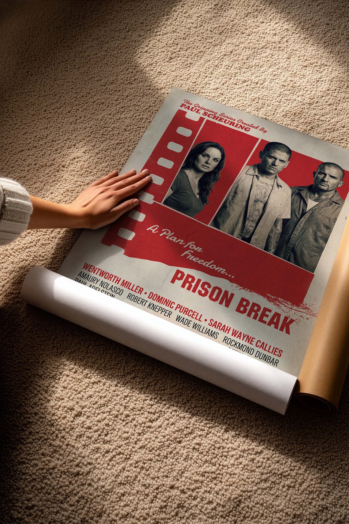 Prison Break Posteri, Sinema ve Dizi Tablo Posterleri, Film Dizi Afişleri NO:112849