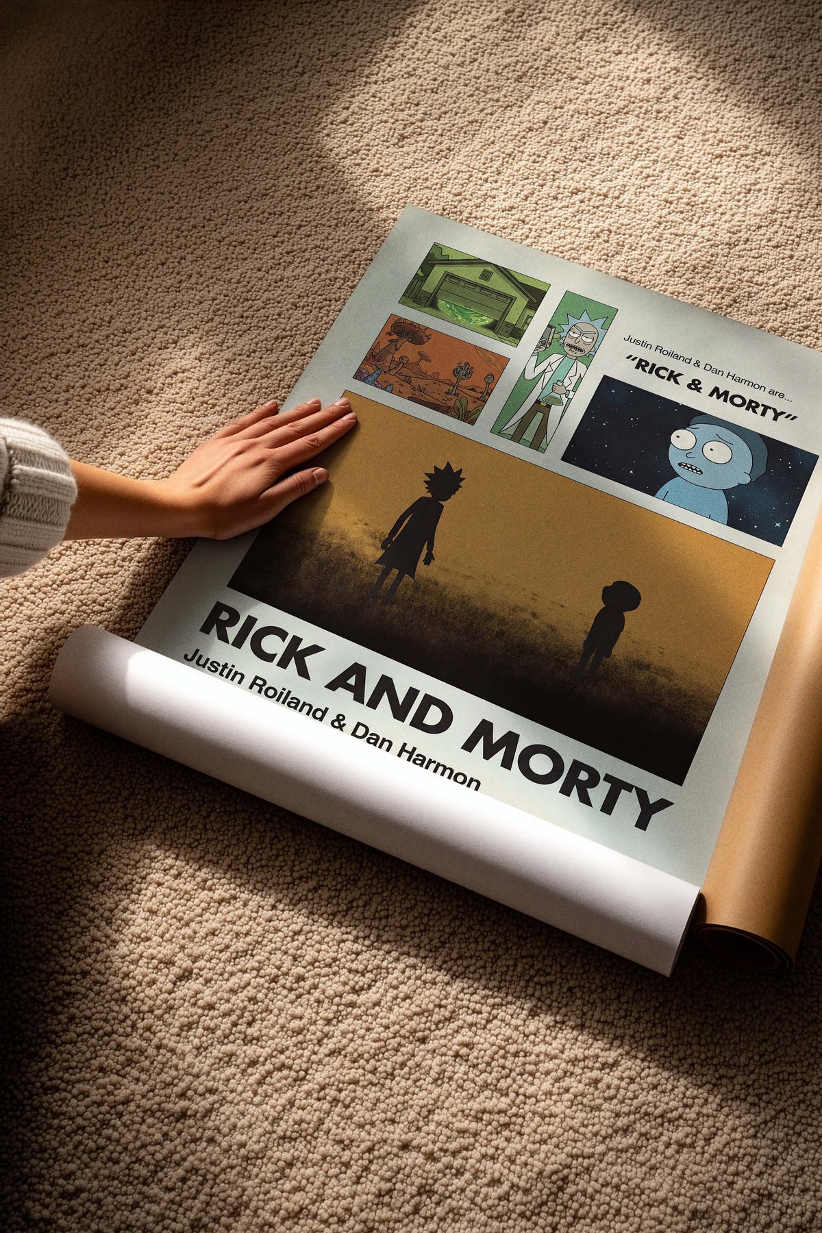 Rick and Morty Posteri, Sinema ve Dizi Tablo Posterleri, Film Dizi Afişleri NO:112925