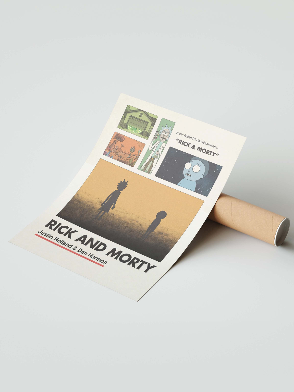 Rick and Morty Posteri, Sinema ve Dizi Tablo Posterleri, Film Dizi Afişleri NO:112925