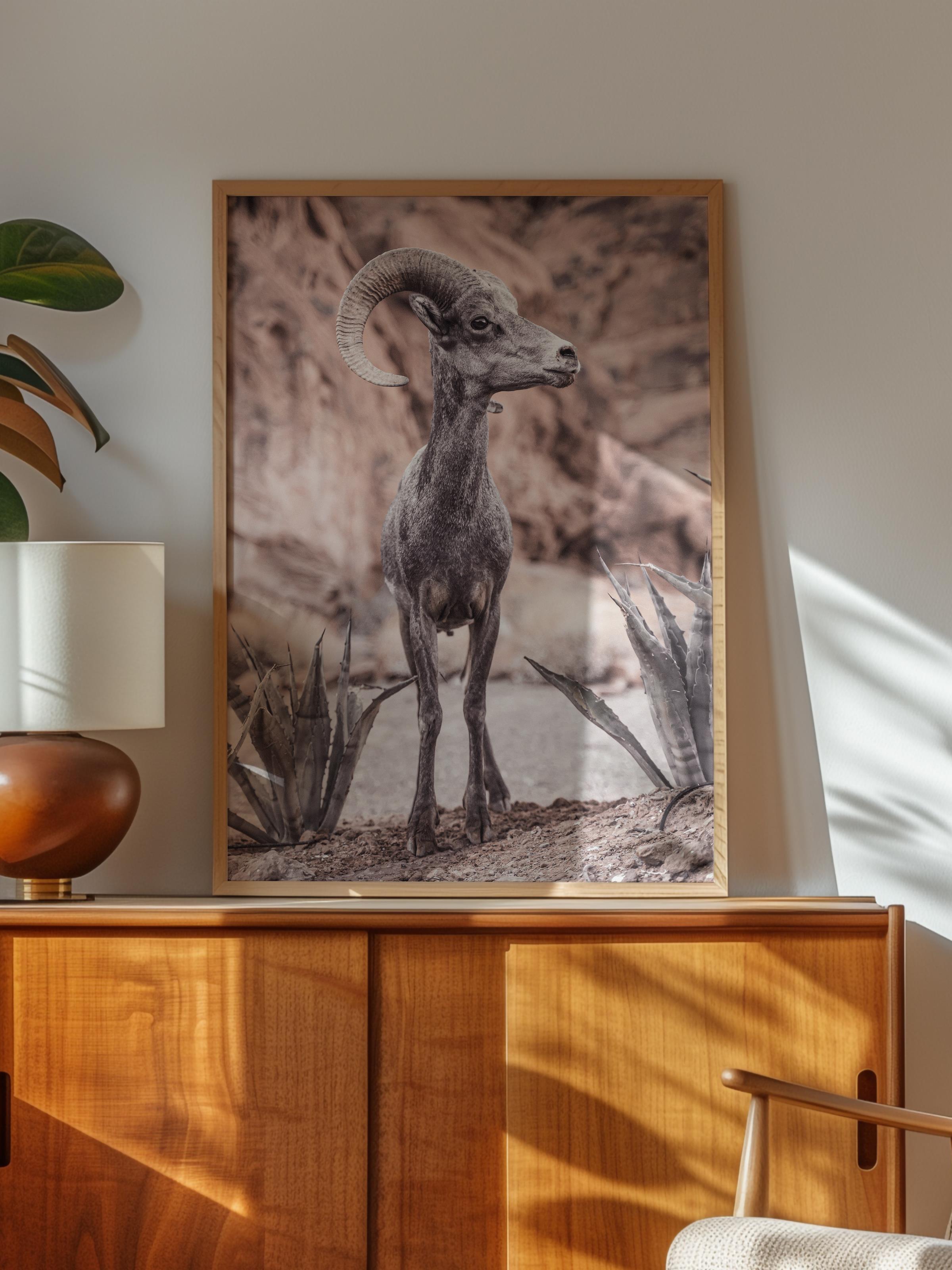 Rustic Çerçevesiz Poster, İskandinav Kahverengi Poster, NO:355 Ceylan Fotoğraf, Dikey