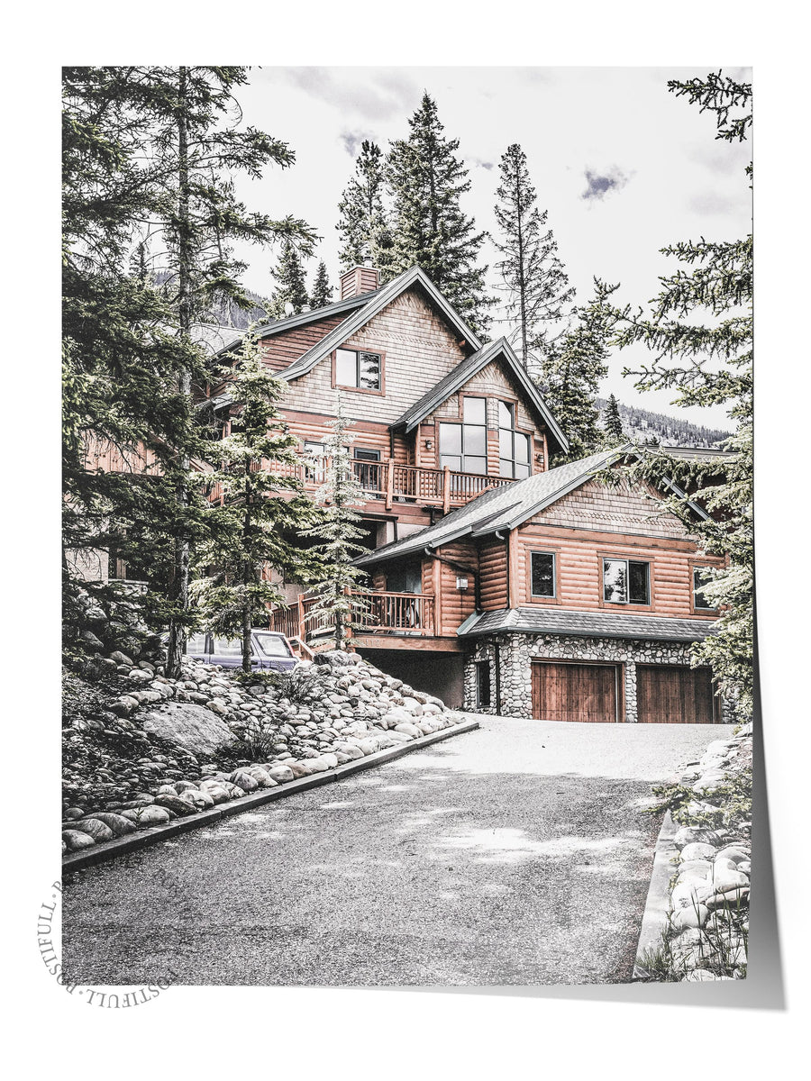 Rustic Çerçevesiz Poster, İskandinav Kahverengi Poster, NO:390 Ev Fotoğraf