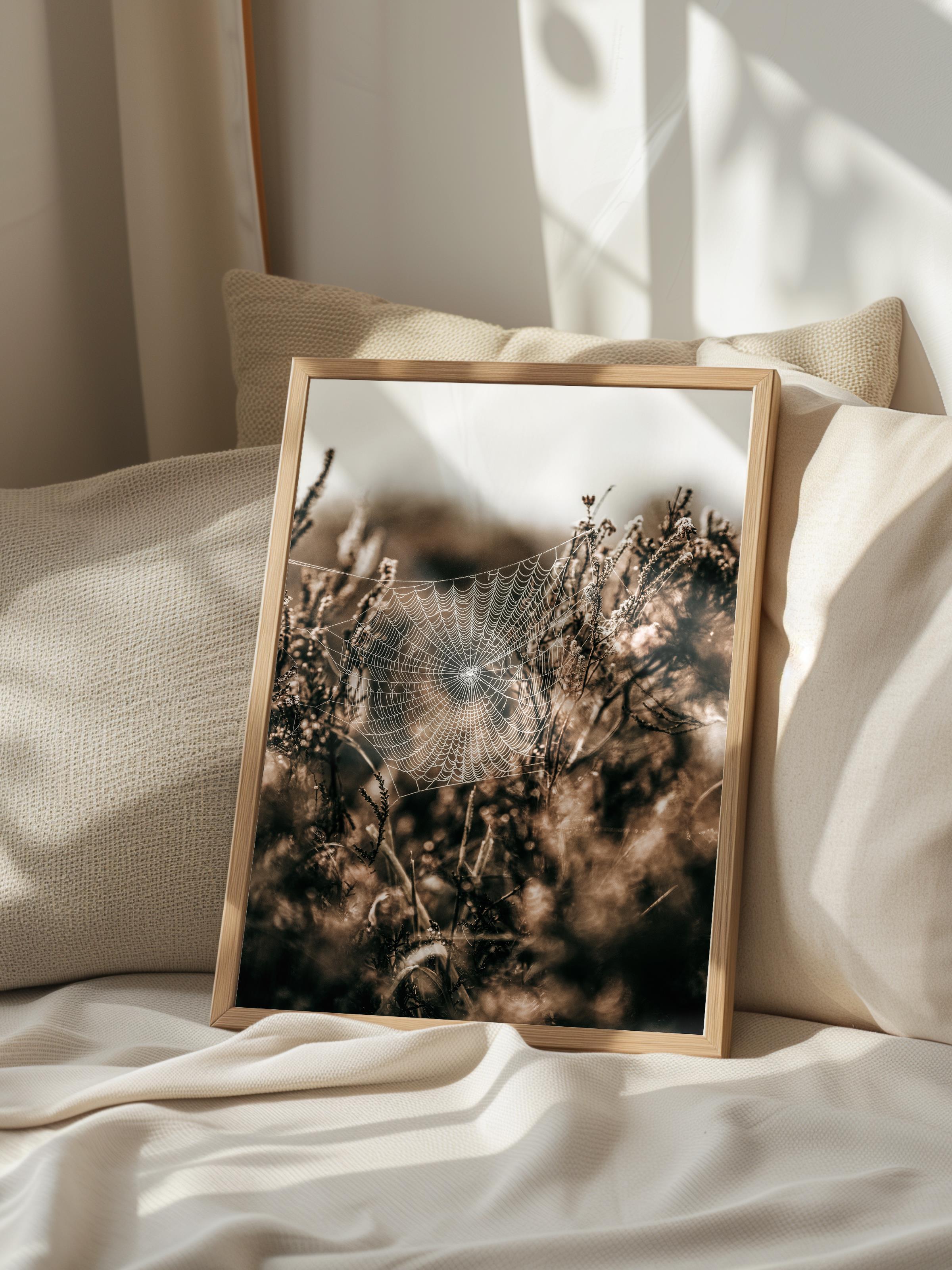 Rustic Çerçevesiz Poster, İskandinav Kahverengi Poster, NO:465 Çiçekler Fotoğraf