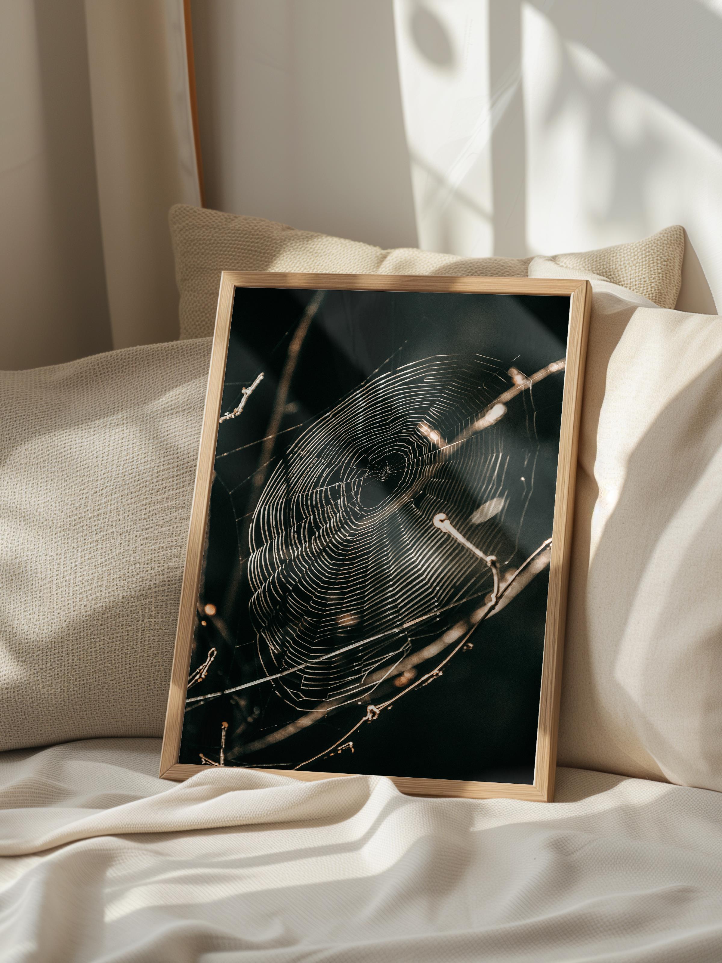 Rustic Çerçevesiz Poster, İskandinav Kahverengi Poster, NO:482 Ağ Fotoğraf