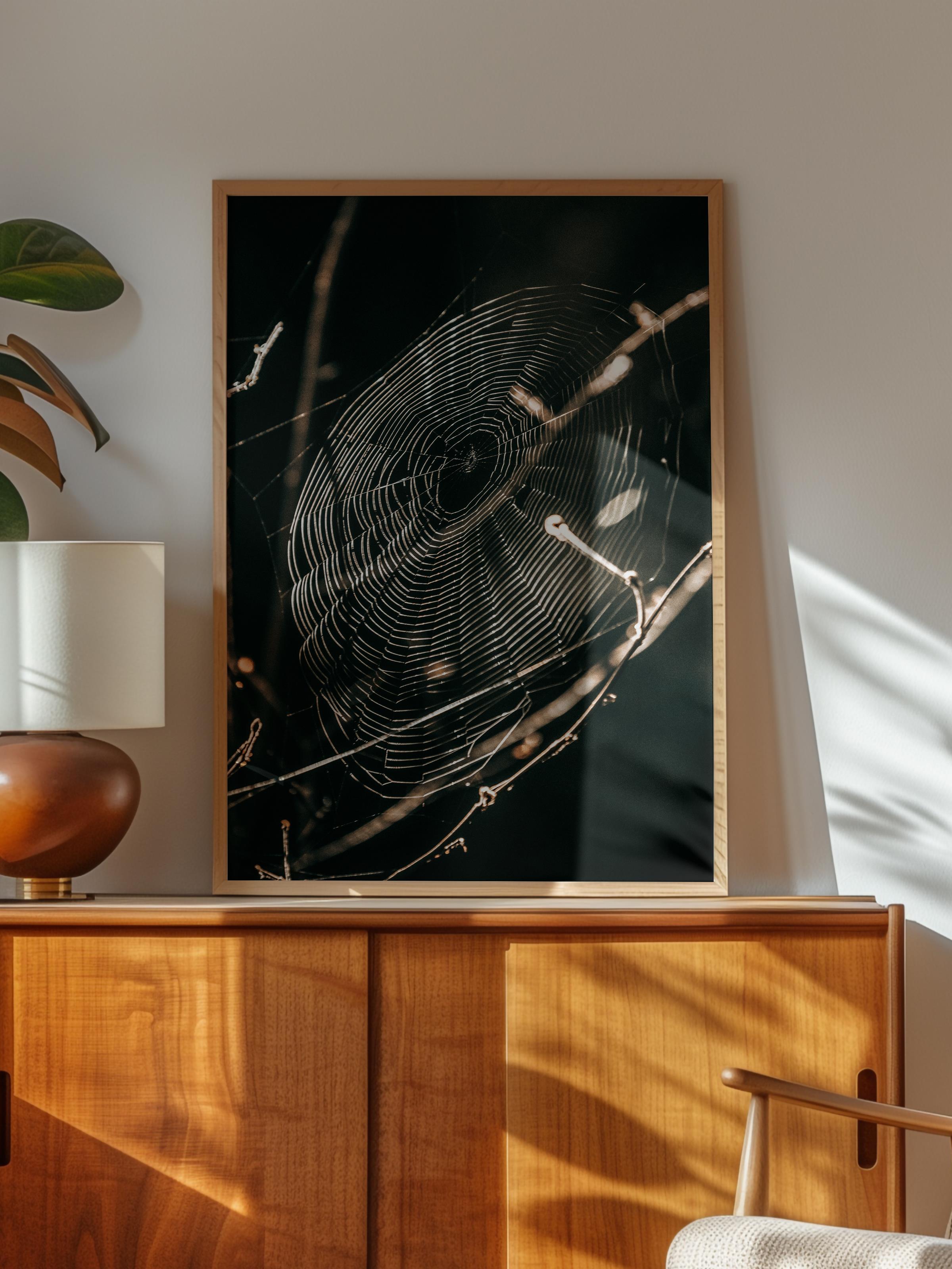 Rustic Çerçevesiz Poster, İskandinav Kahverengi Poster, NO:482 Ağ Fotoğraf