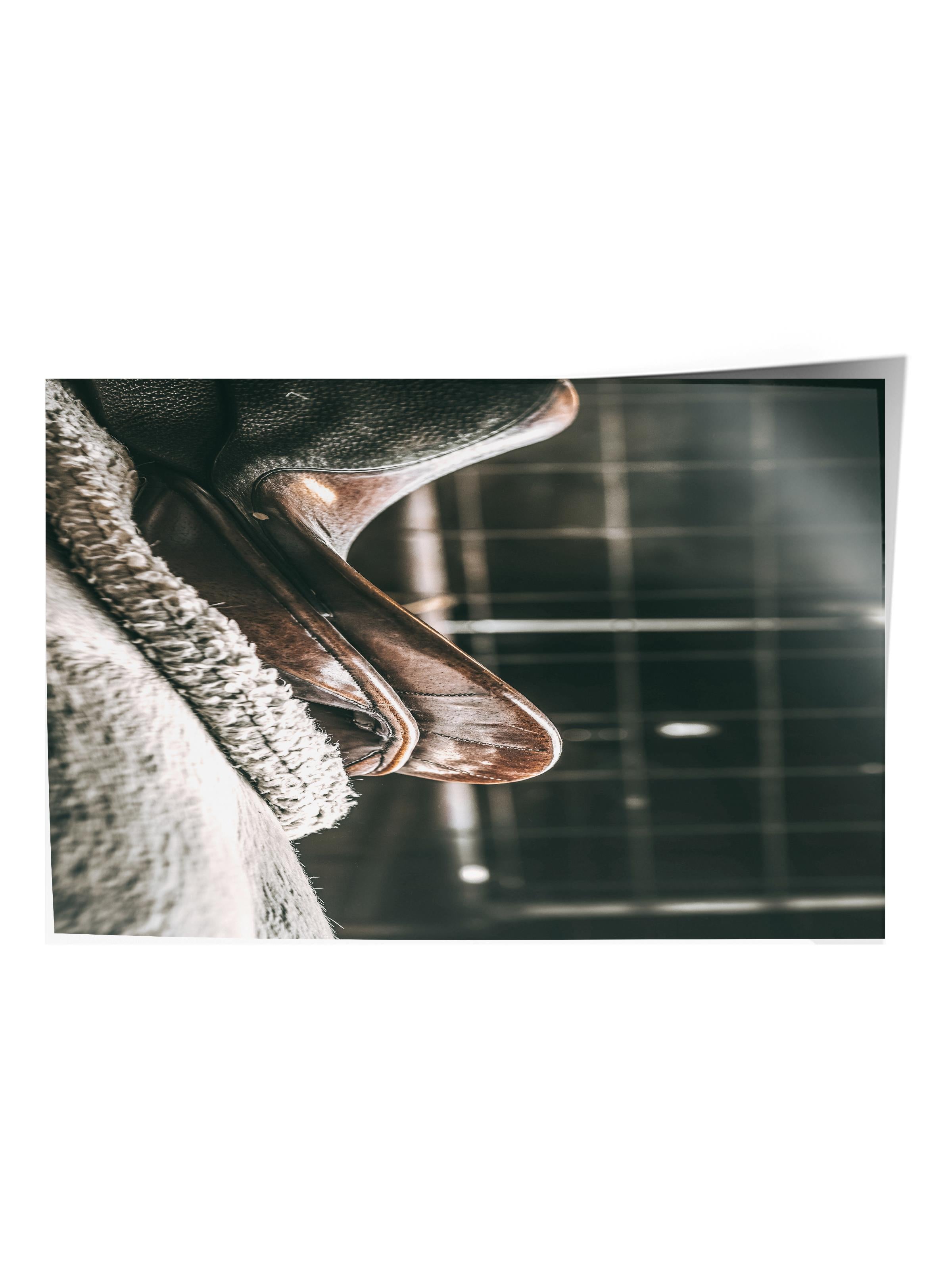 Rustic Çerçevesiz Poster, İskandinav Kahverengi Tablo, NO:490 Çizme Fotoğraf