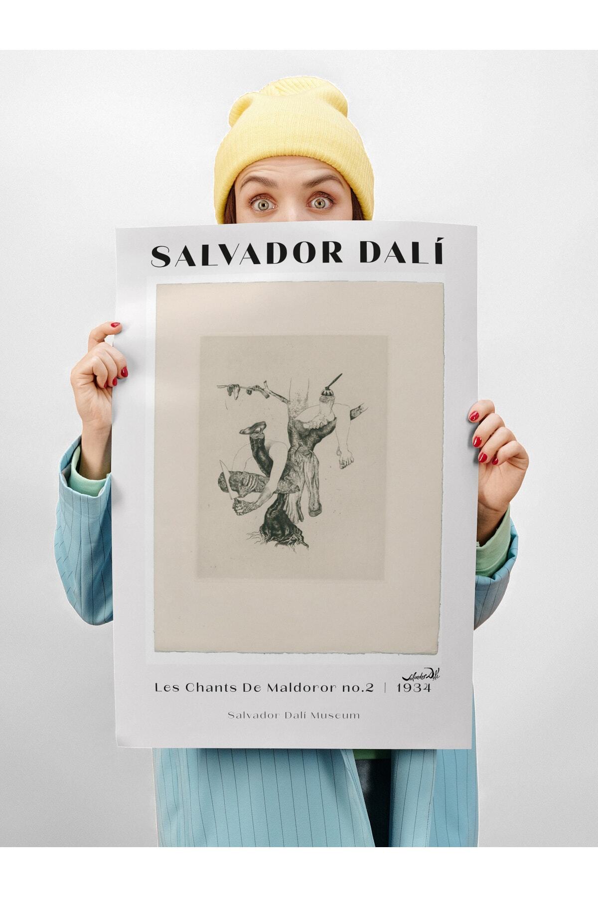 Salvador Dali Duvar Posteri - Duvar Dekoru - Sanat Serisi Posterleri - Kalın Kağıt - Çerçevesiz