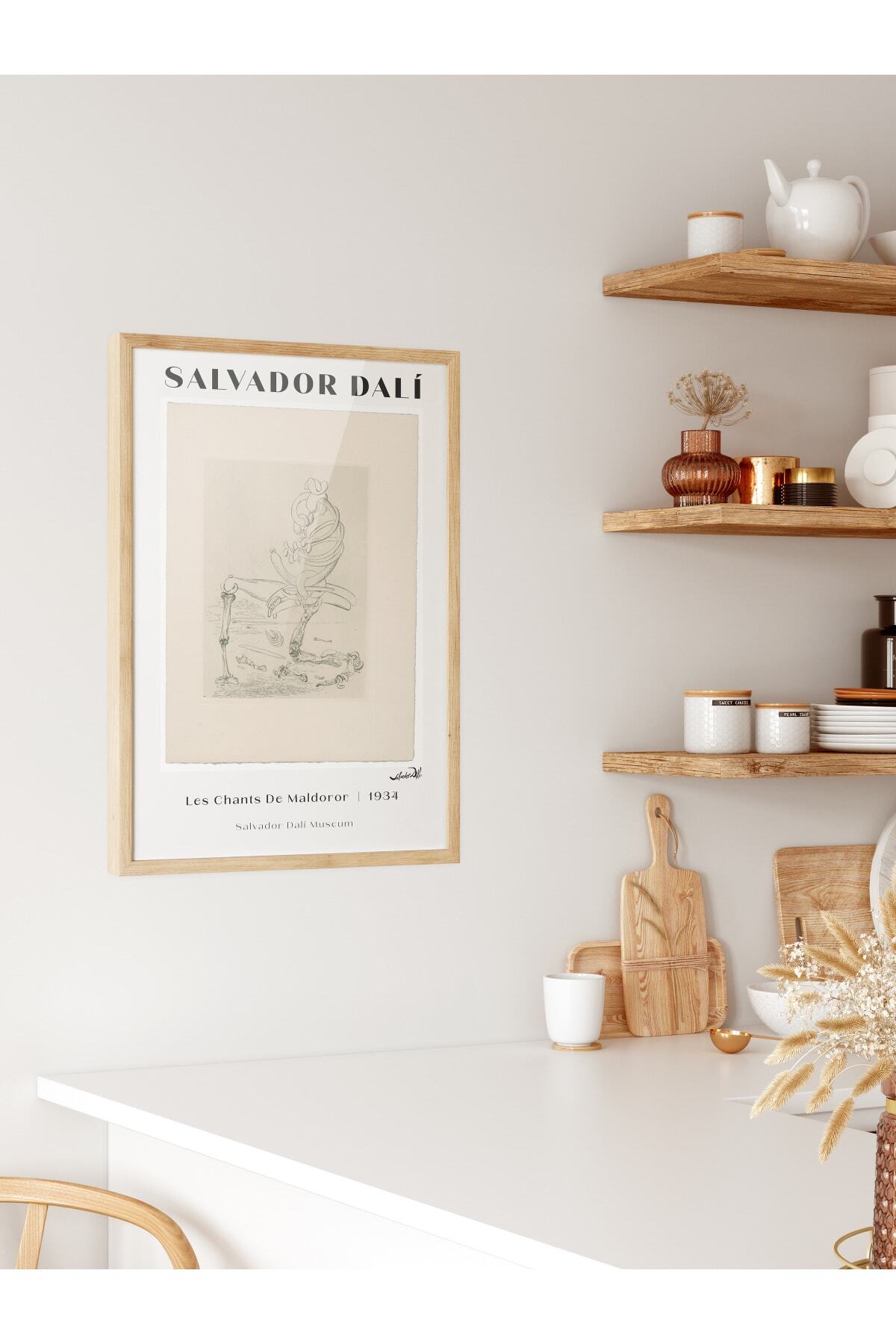 Salvador Dali Duvar Posteri - Duvar Dekoru - Sanat Serisi Posterleri - Kalın Kağıt - Çerçevesiz