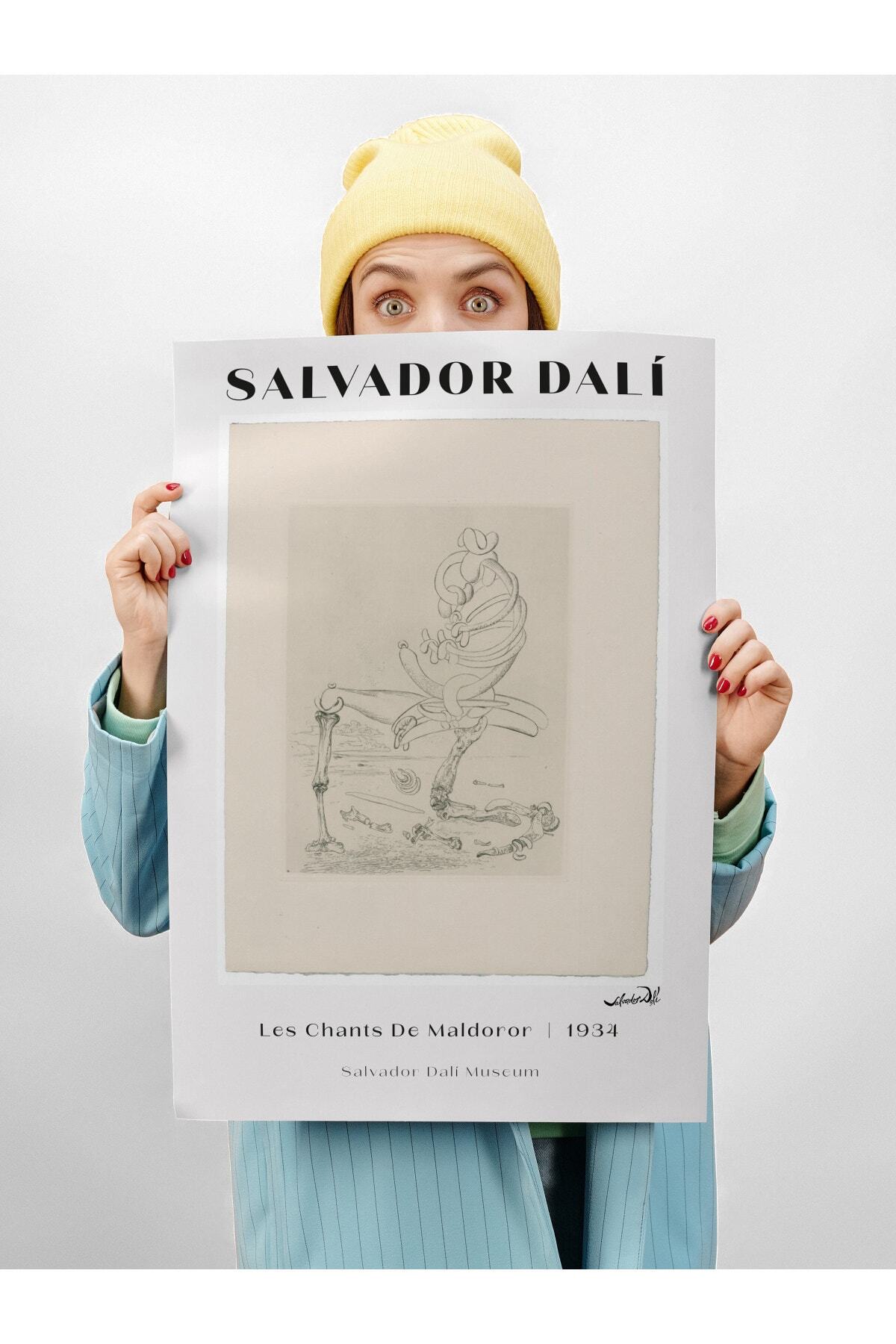 Salvador Dali Duvar Posteri - Duvar Dekoru - Sanat Serisi Posterleri - Kalın Kağıt - Çerçevesiz