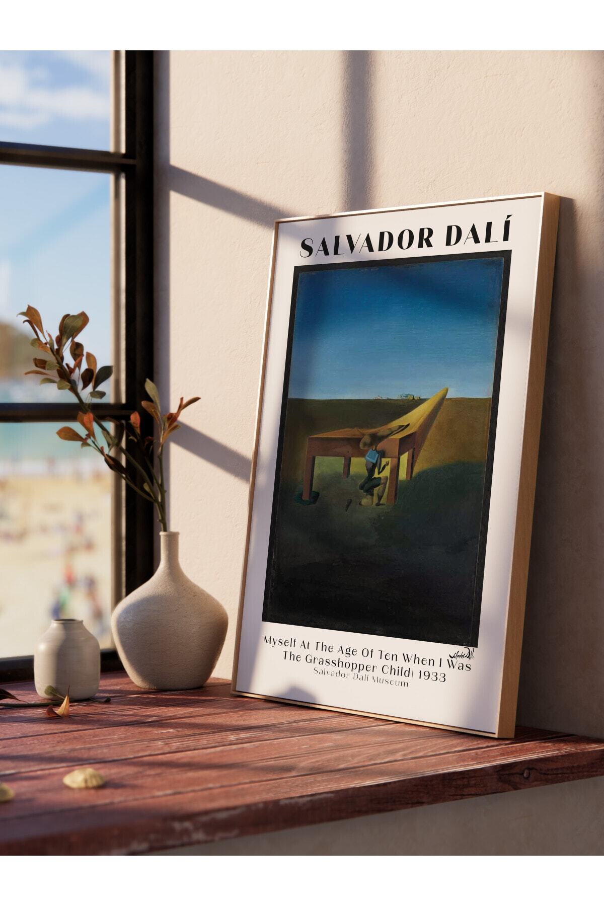 Salvador Dali Duvar Posteri - Duvar Dekoru - Sanat Serisi Posterleri - Kalın Kağıt - Çerçevesiz