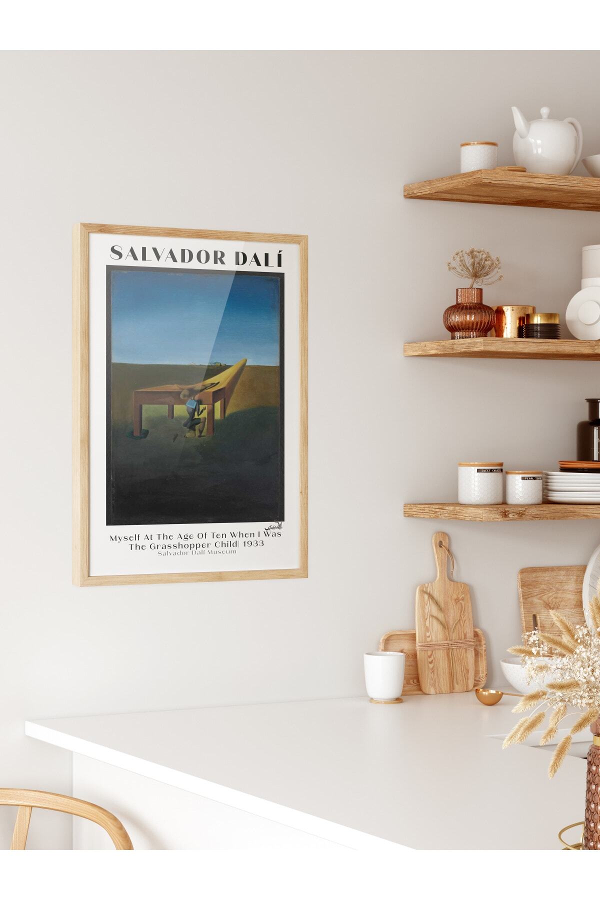 Salvador Dali Duvar Posteri - Duvar Dekoru - Sanat Serisi Posterleri - Kalın Kağıt - Çerçevesiz