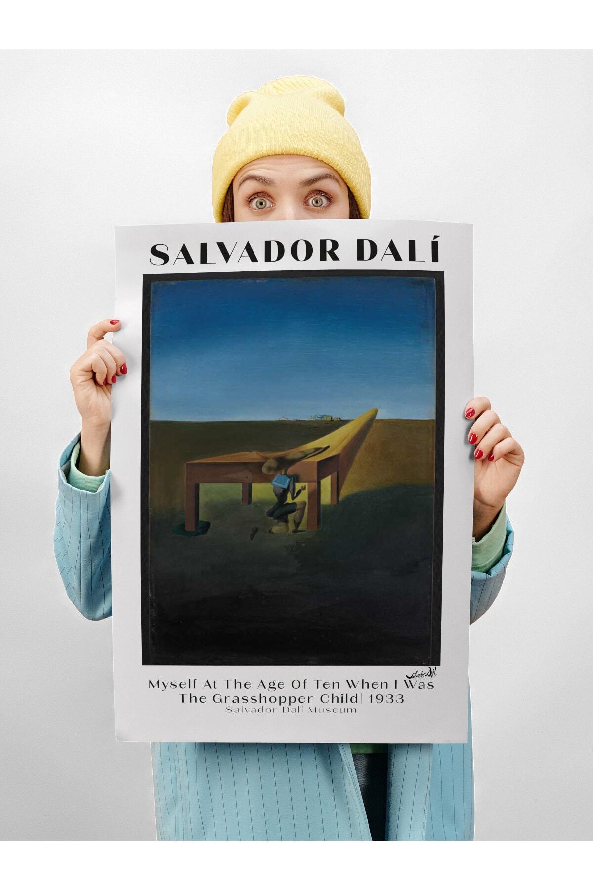 Salvador Dali Duvar Posteri - Duvar Dekoru - Sanat Serisi Posterleri - Kalın Kağıt - Çerçevesiz