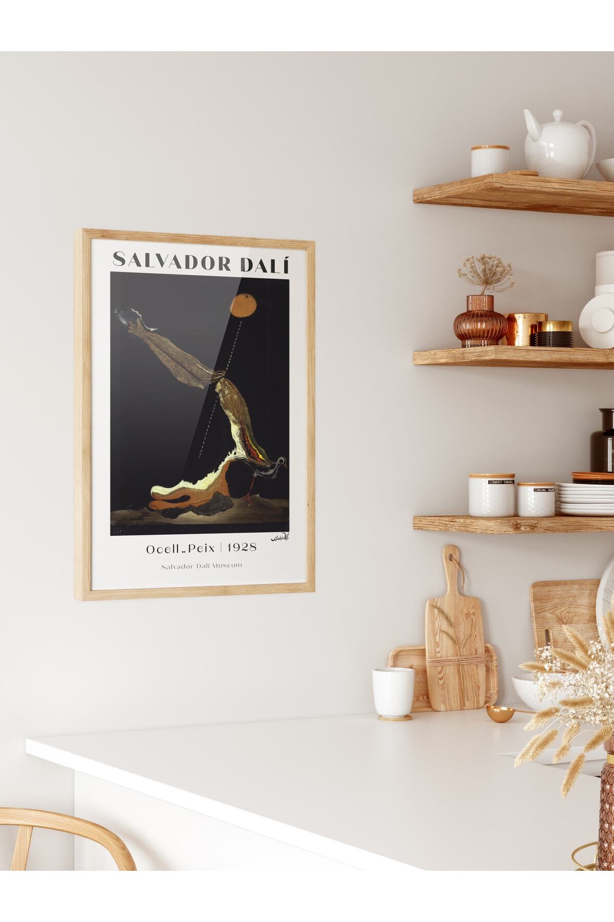 Salvador Dali Duvar Posteri - Duvar Dekoru - Sanat Serisi Posterleri - Kalın Kağıt - Çerçevesiz