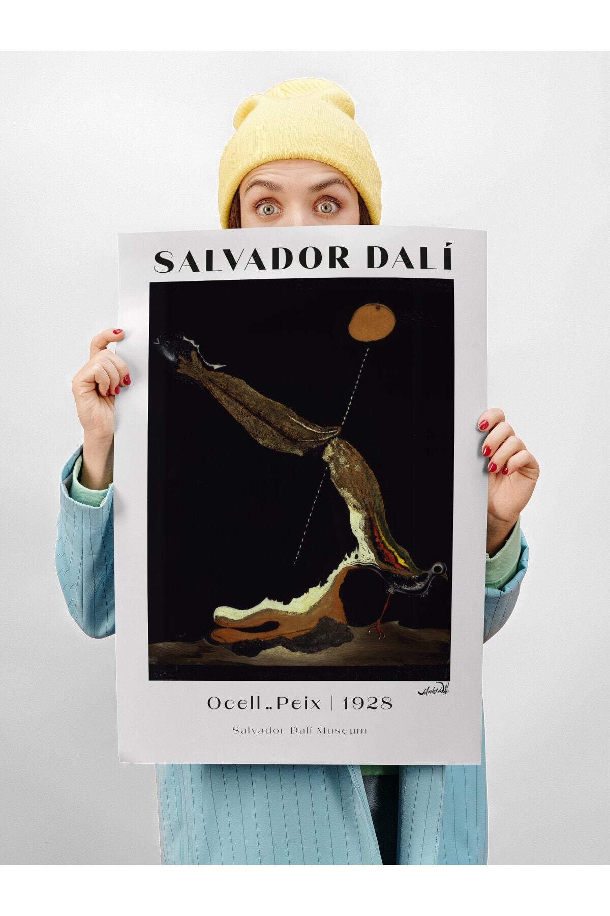 Salvador Dali Duvar Posteri - Duvar Dekoru - Sanat Serisi Posterleri - Kalın Kağıt - Çerçevesiz