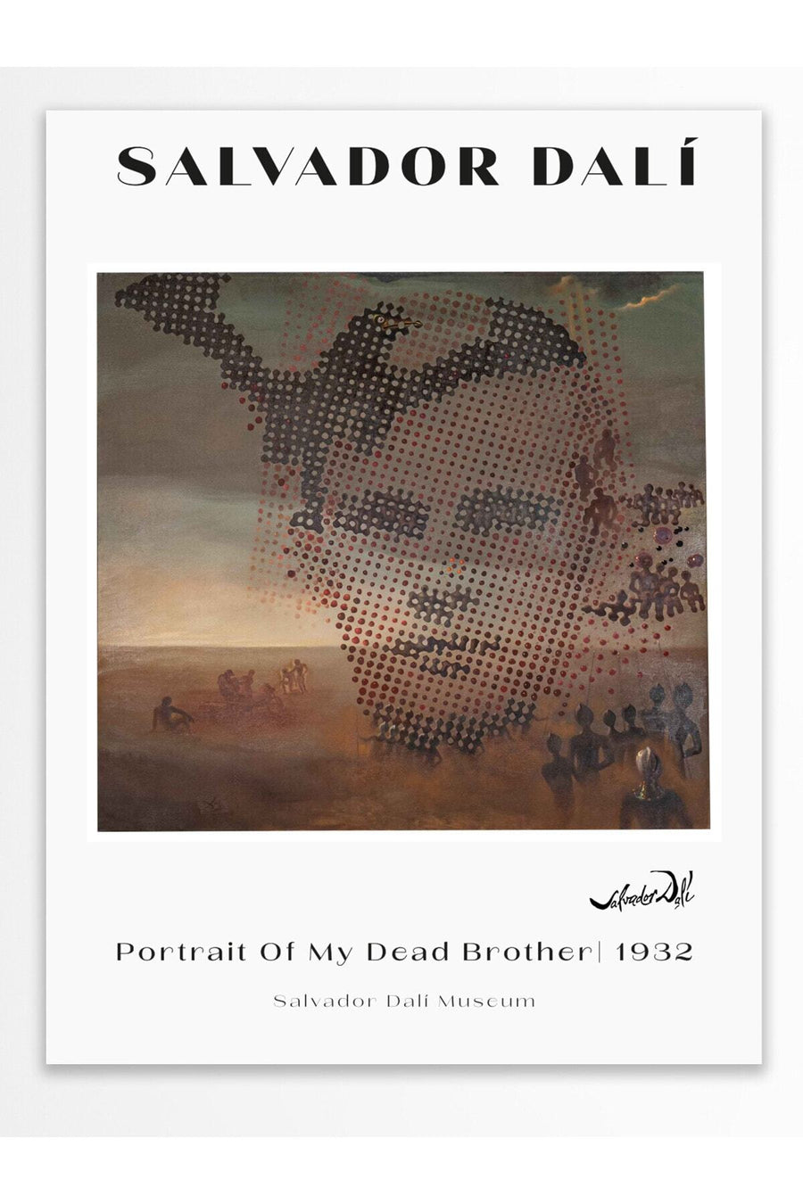 Portrait Of My Dead Brother | 1932 Modern Sanat Çerçevesiz Poster