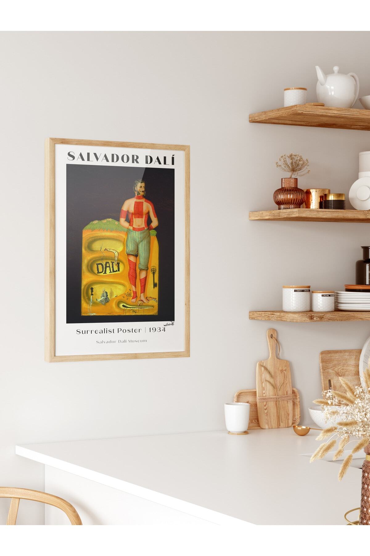 Salvador Dali Duvar Posteri - Duvar Dekoru - Sanat Serisi Posterleri - Kalın Kağıt - Çerçevesiz