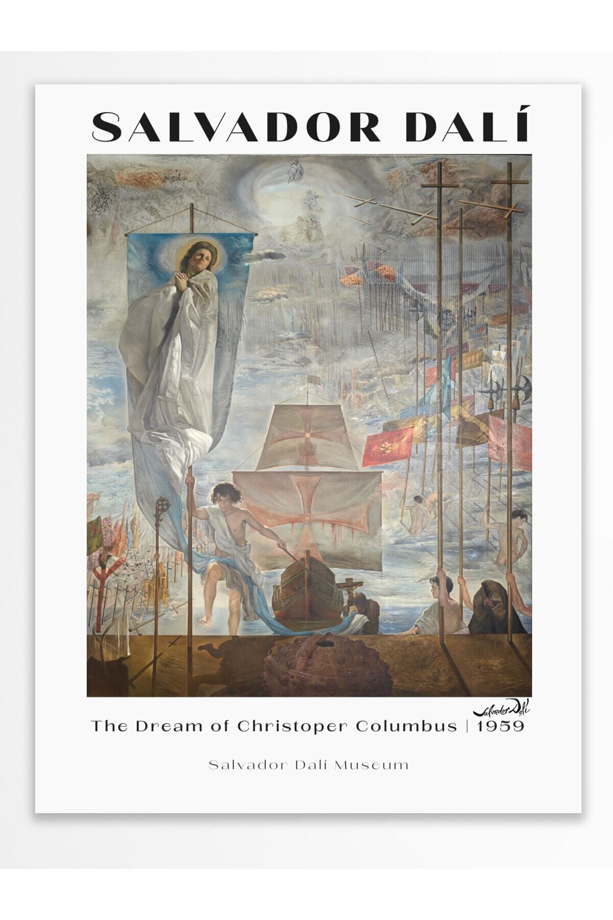 Salvador Dali Duvar Posteri - Duvar Dekoru - Sanat Serisi Posterleri - Kalın Kağıt - Çerçevesiz
