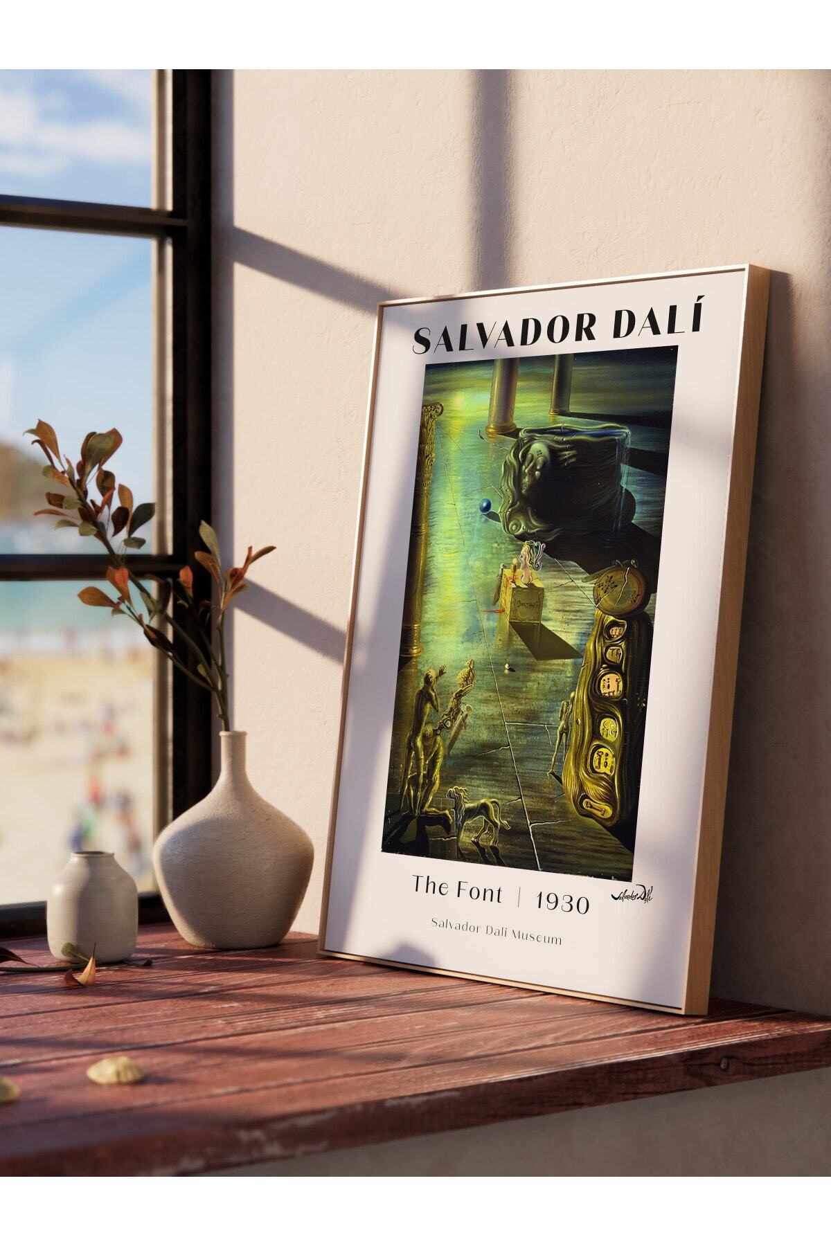 Salvador Dali Duvar Posteri - Duvar Dekoru - Sanat Serisi Posterleri - Kalın Kağıt - Çerçevesiz