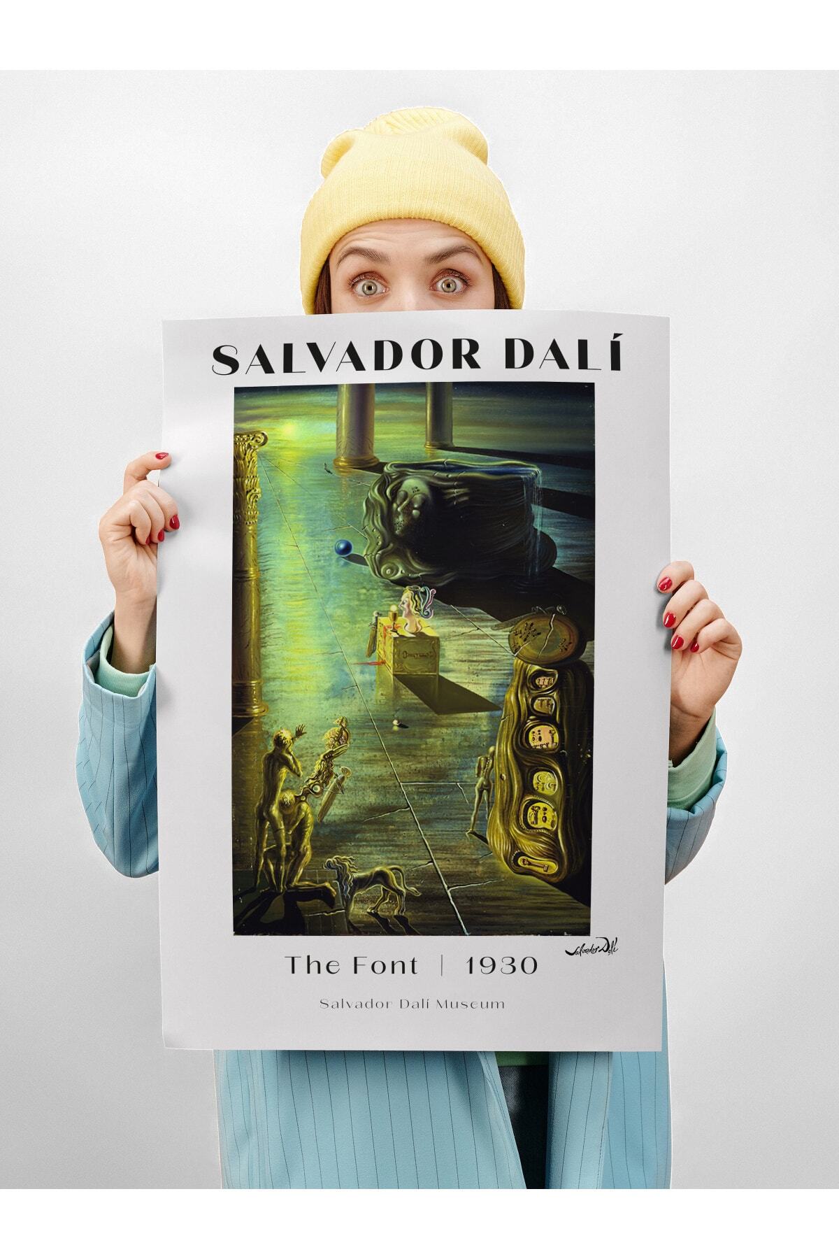 Salvador Dali Duvar Posteri - Duvar Dekoru - Sanat Serisi Posterleri - Kalın Kağıt - Çerçevesiz