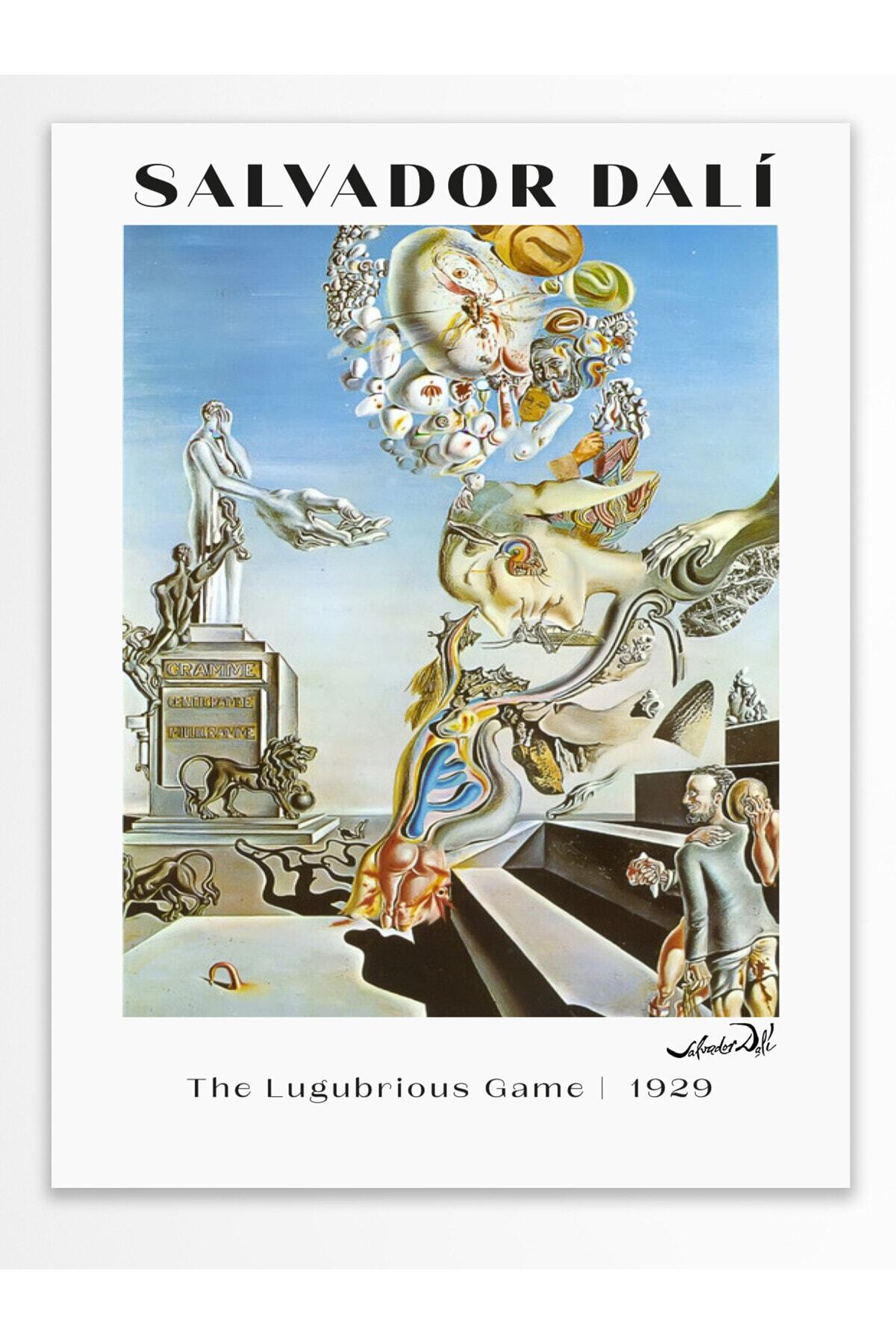 Salvador Dali Duvar Posteri - Duvar Dekoru - Sanat Serisi Posterleri - Kalın Kağıt - Çerçevesiz