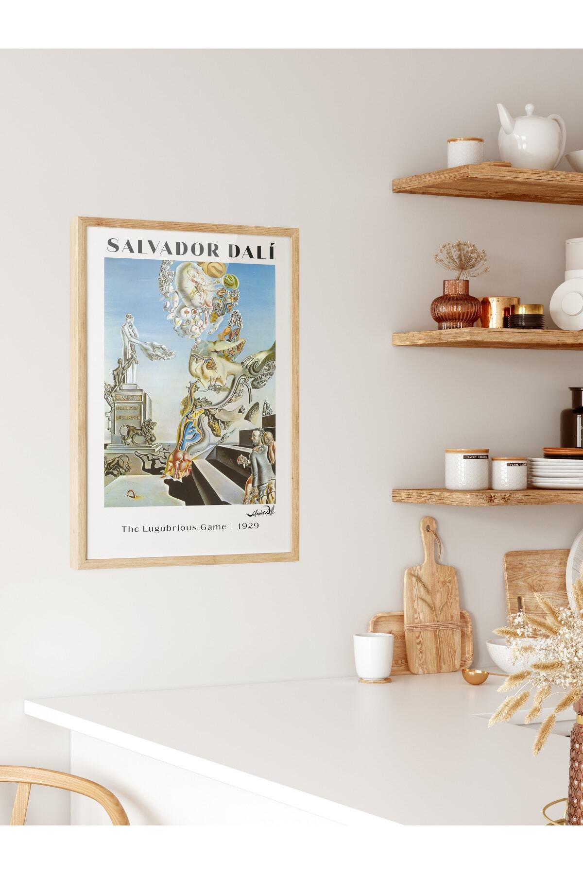 Salvador Dali Duvar Posteri - Duvar Dekoru - Sanat Serisi Posterleri - Kalın Kağıt - Çerçevesiz
