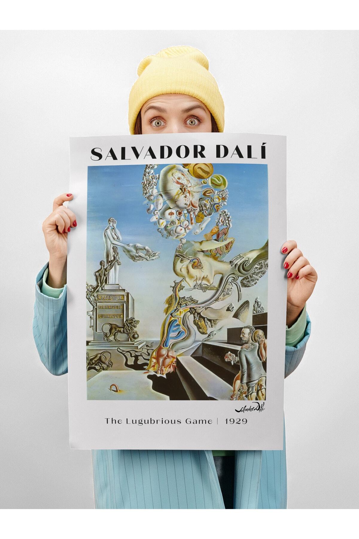 Salvador Dali Duvar Posteri - Duvar Dekoru - Sanat Serisi Posterleri - Kalın Kağıt - Çerçevesiz