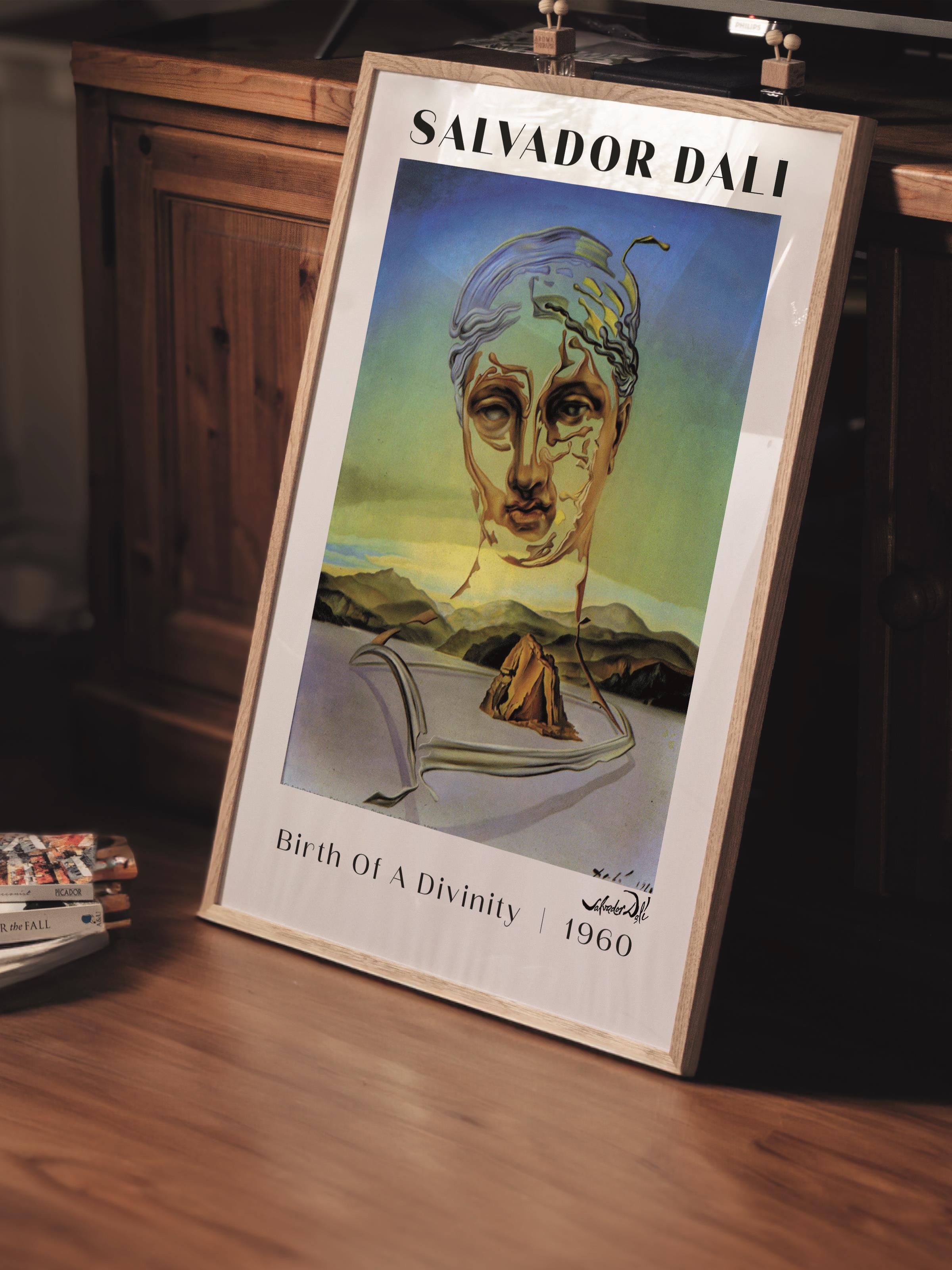 Salvador Dali Duvar Posteri - Duvar Dekoru - Sanat Serisi Posterleri - Kalın Kağıt - Çerçevesiz
