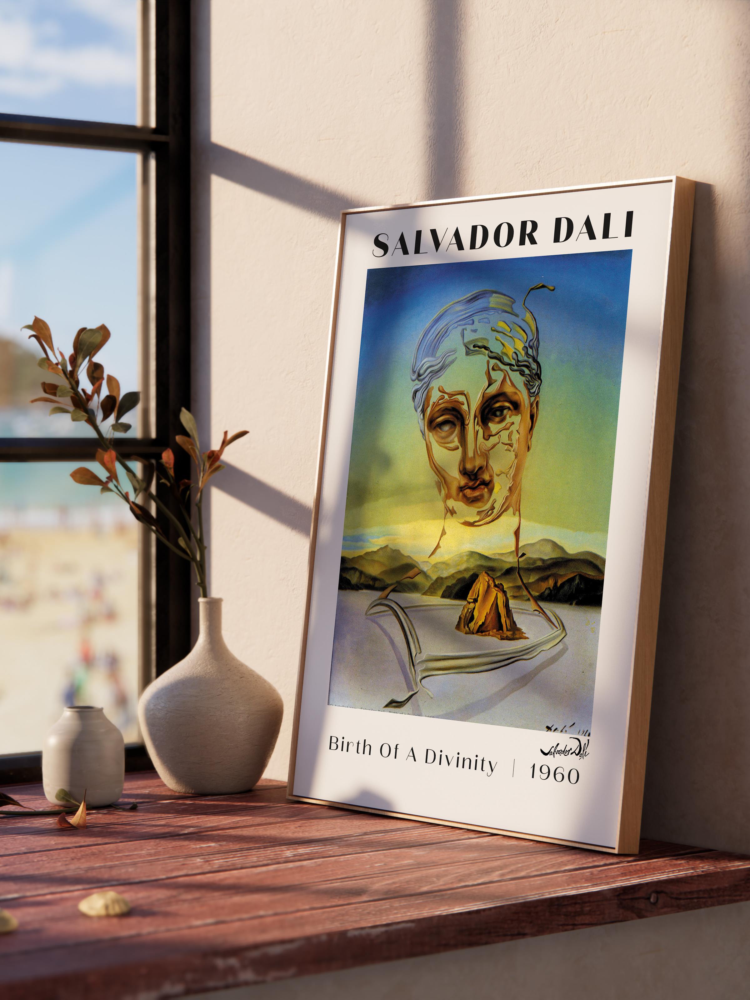 Salvador Dali Duvar Posteri - Duvar Dekoru - Sanat Serisi Posterleri - Kalın Kağıt - Çerçevesiz