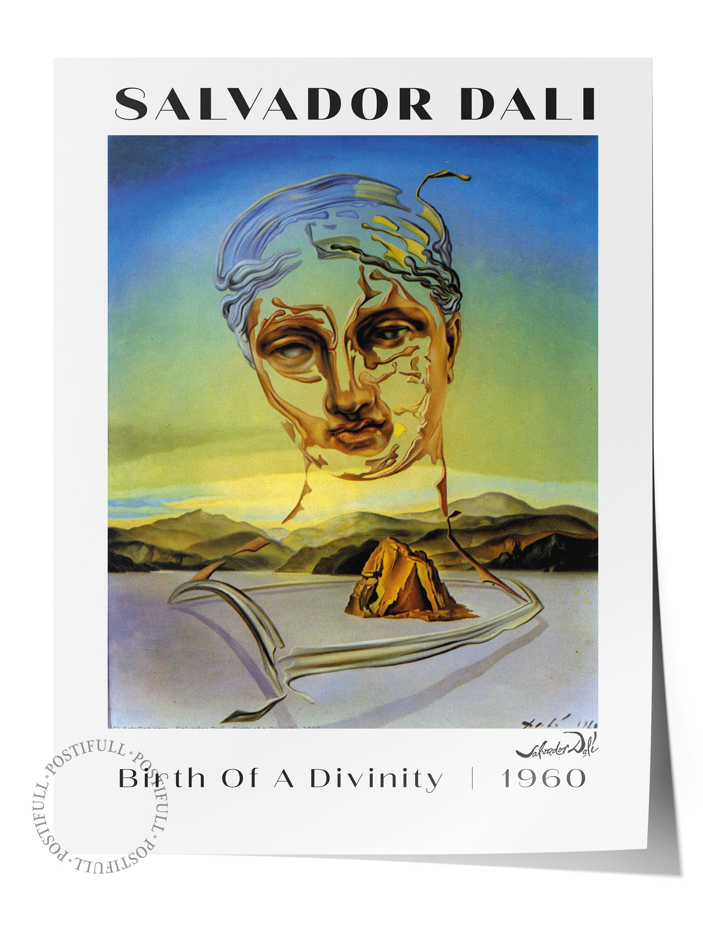 Salvador Dali Duvar Posteri - Duvar Dekoru - Sanat Serisi Posterleri - Kalın Kağıt - Çerçevesiz