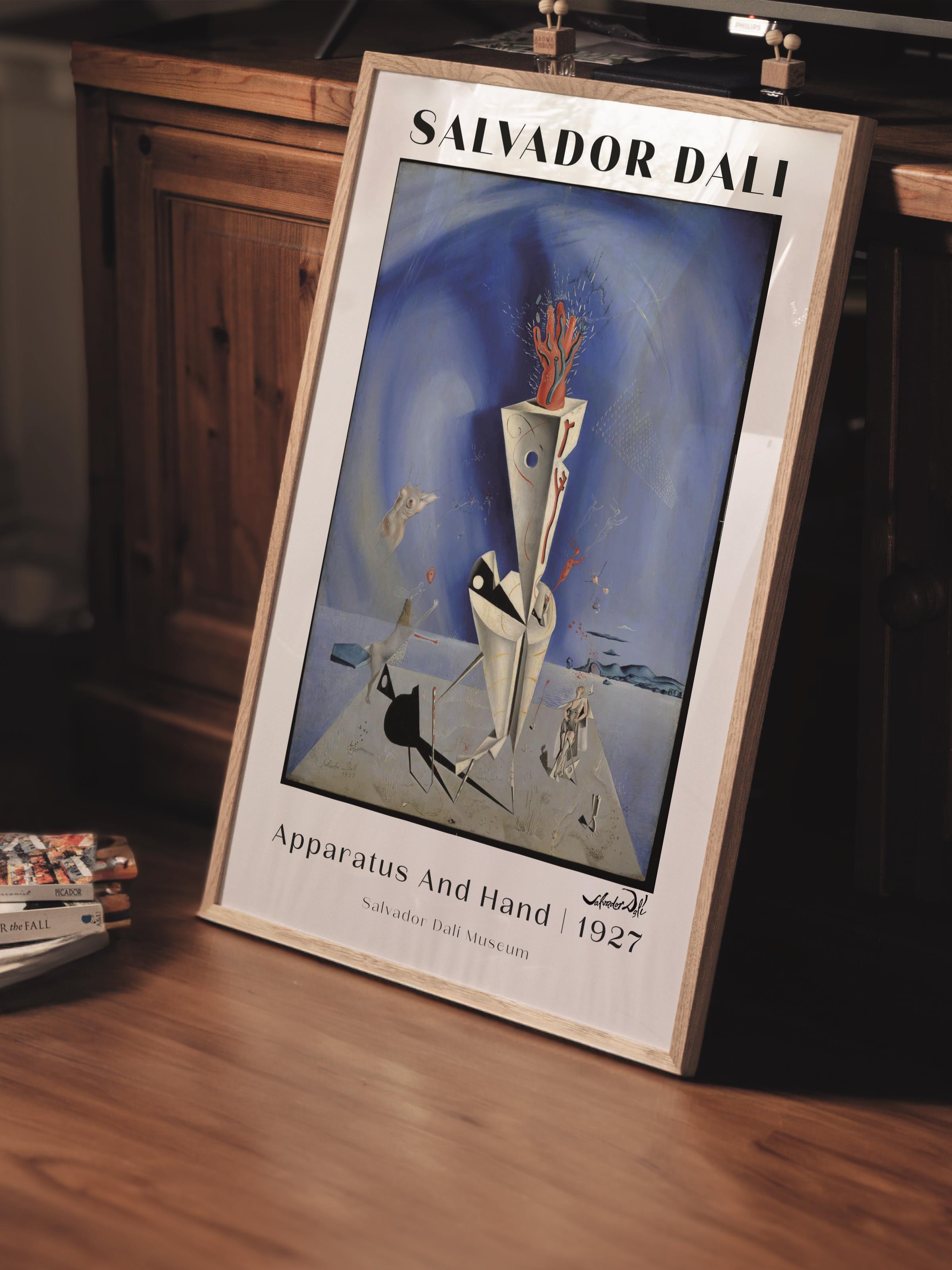 Salvador Dali Duvar Posteri - Duvar Dekoru - Sanat Serisi Posterleri - Kalın Kağıt - Çerçevesiz