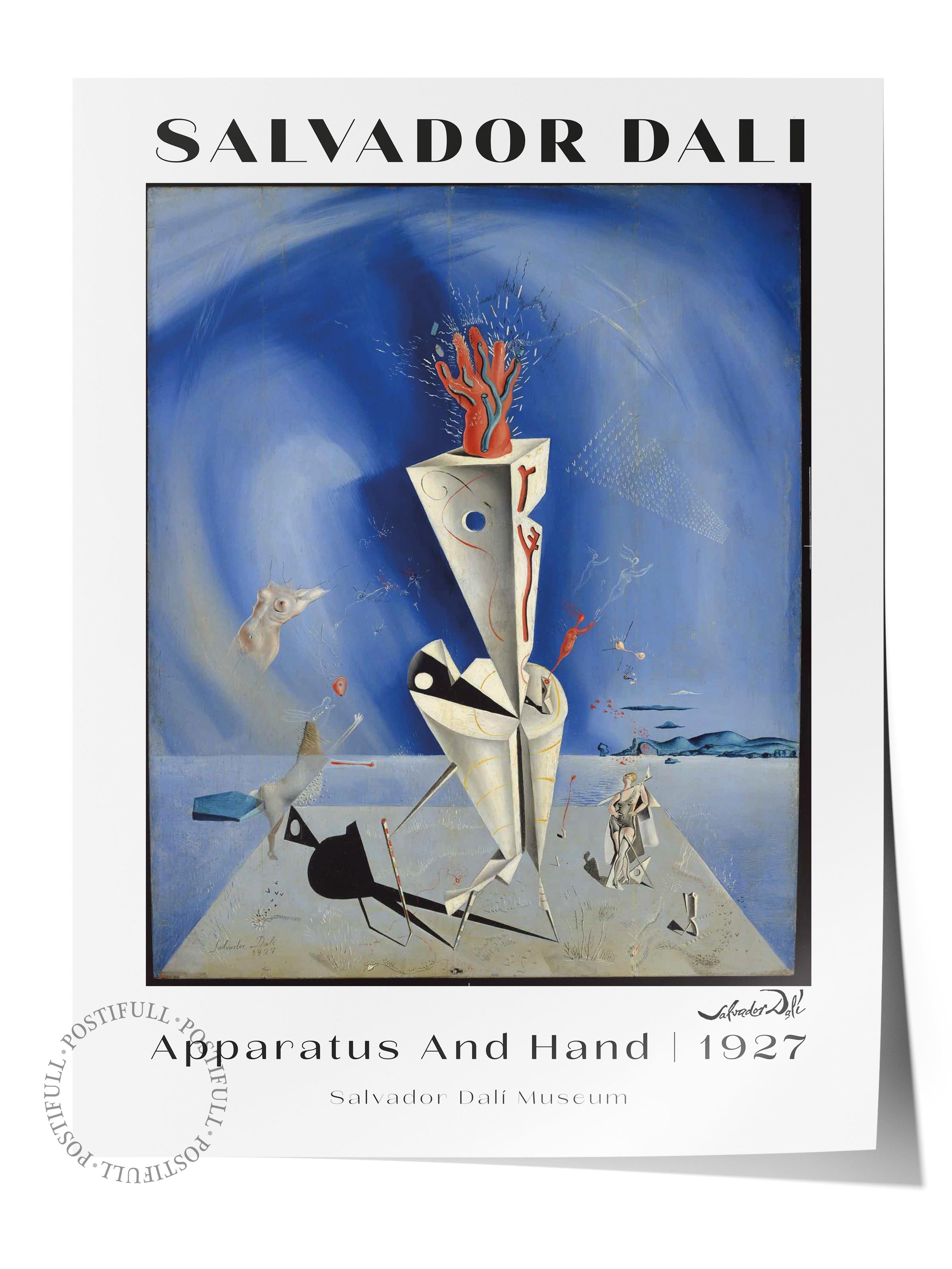 Salvador Dali Duvar Posteri - Duvar Dekoru - Sanat Serisi Posterleri - Kalın Kağıt - Çerçevesiz